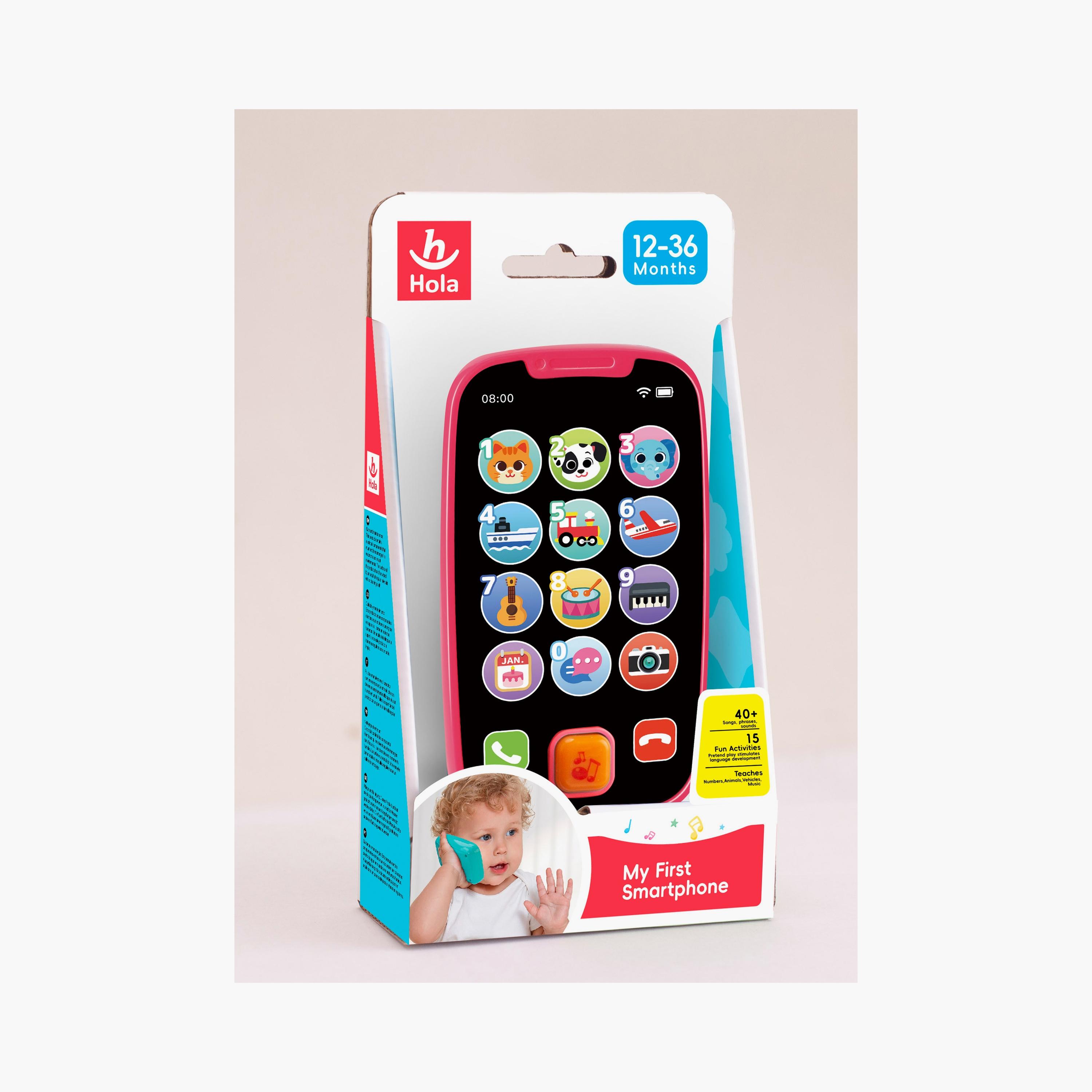 لعبة هولا أول هاتف ذكي تفاعلي للأطفال - من عمر 12 شهرًا فما فوق-toys-babyandtoddlertoys-lightsandmusicaltoys-image-2