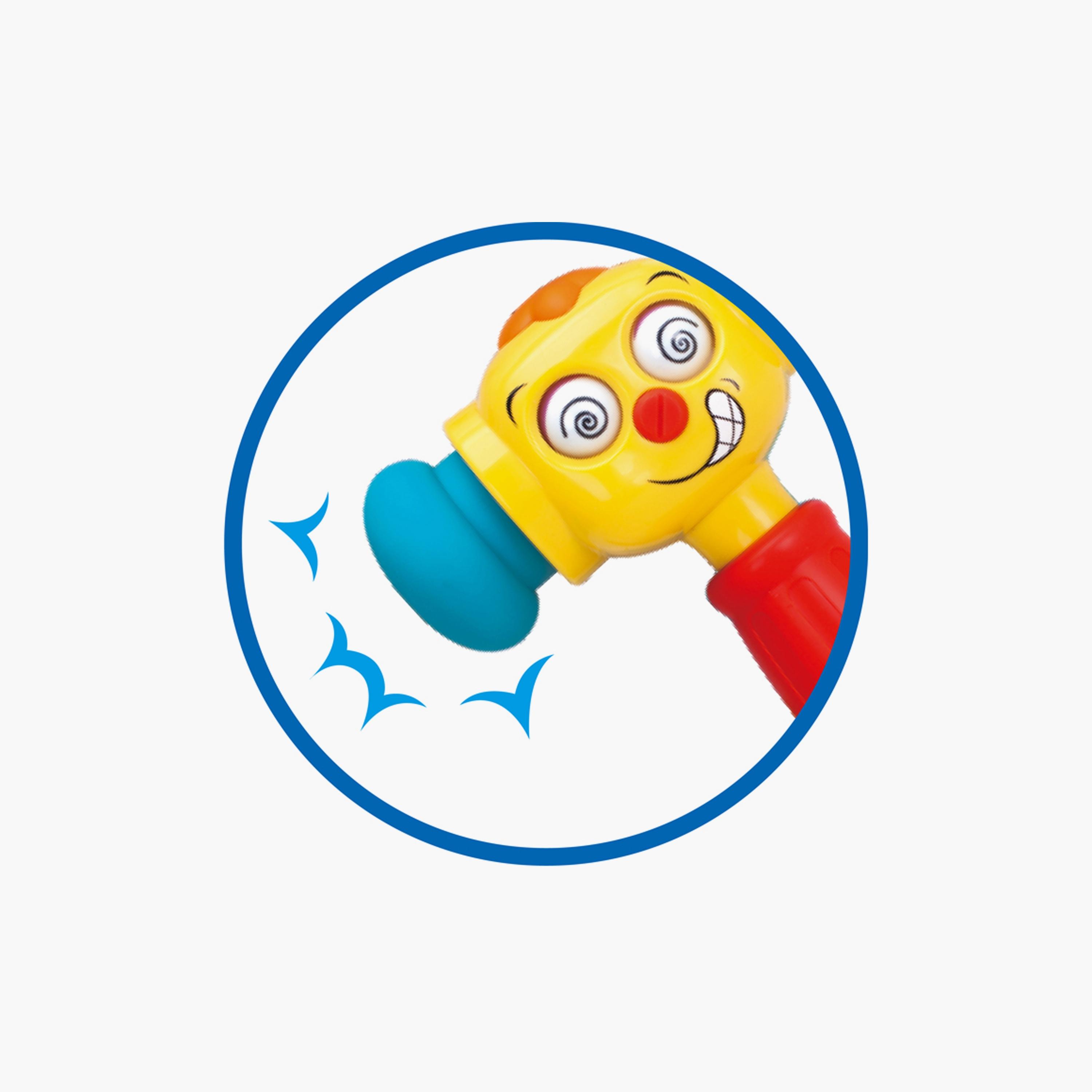 Hola Toy Hammer Musical Learning Toy with Lights - 6 Months+-toys-babyandtoddlertoys-lightsandmusicaltoys-image-3
