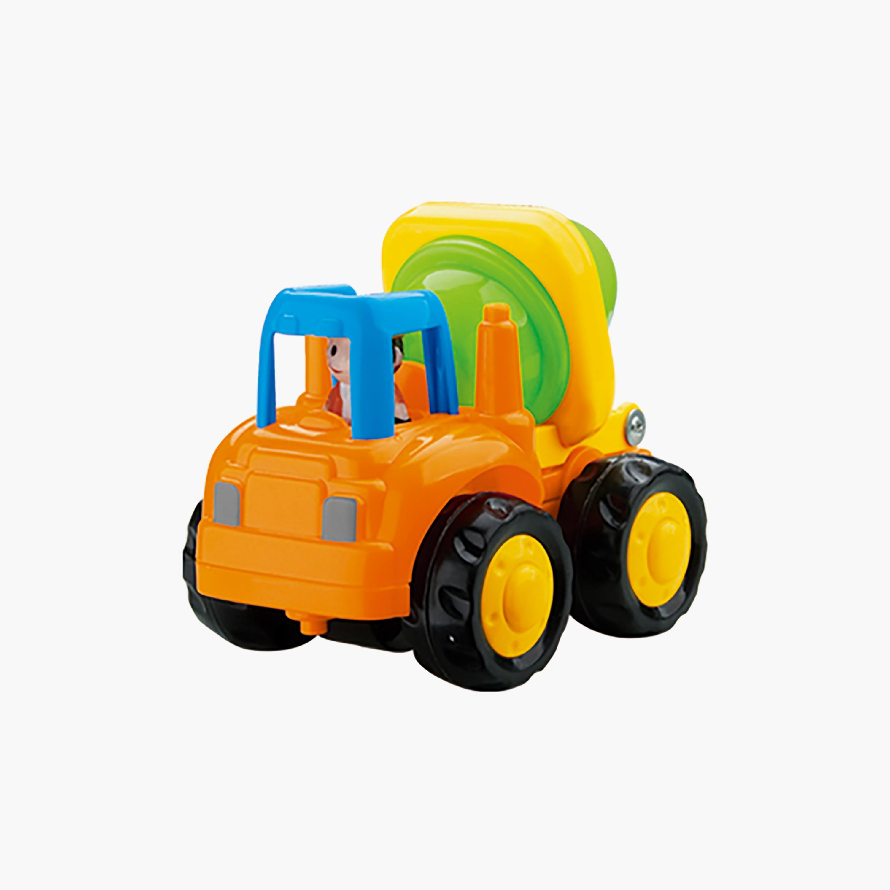 شاحنة بناء هولا بيلدر رباعية الدفع مع خلاطة أسمنت - 18 شهرًا فأكثر-toys-playvehicles-vehicleplaysets-image-1