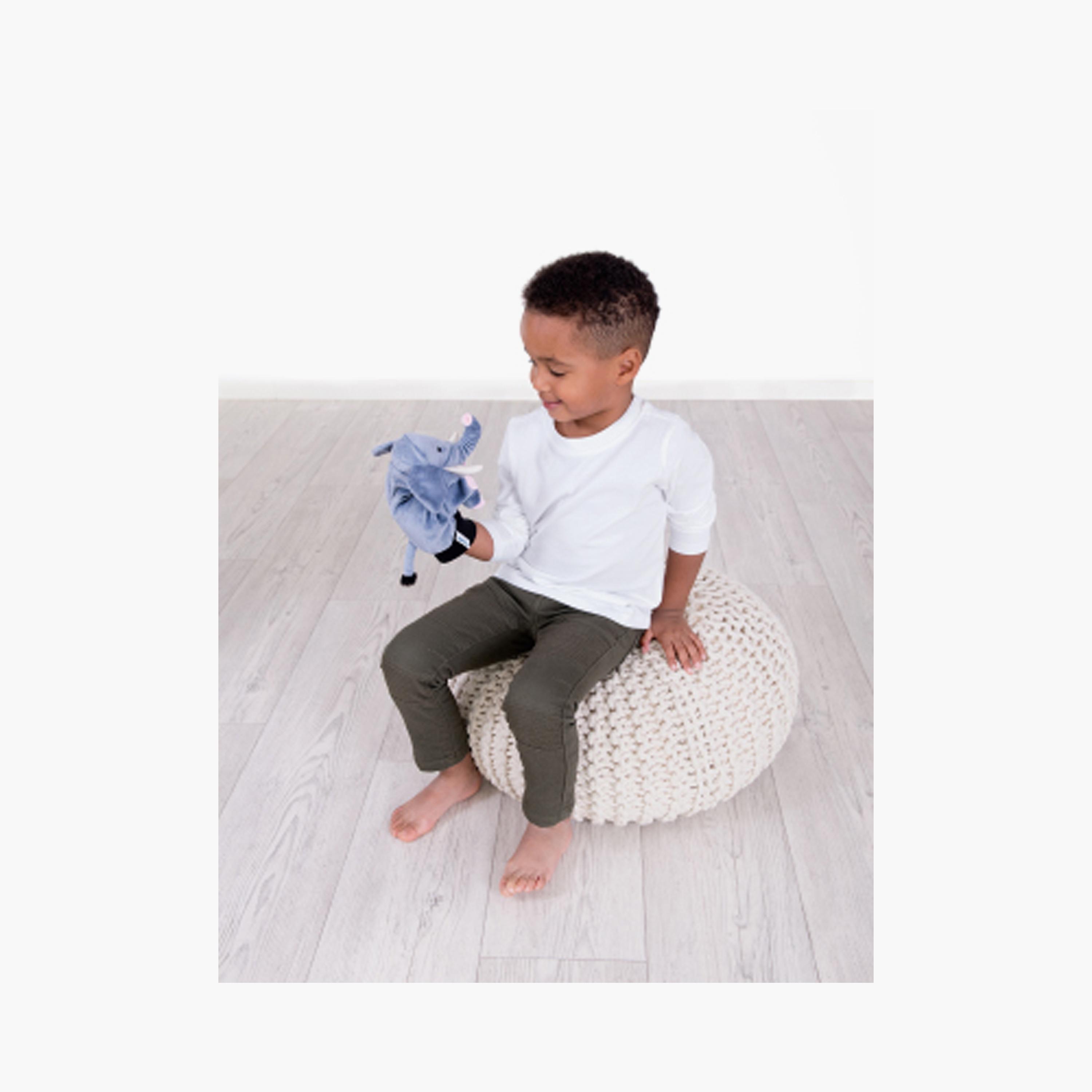 Beleduc Handpuppet - Elephant-toys-plushsofttoys-animals-image-2