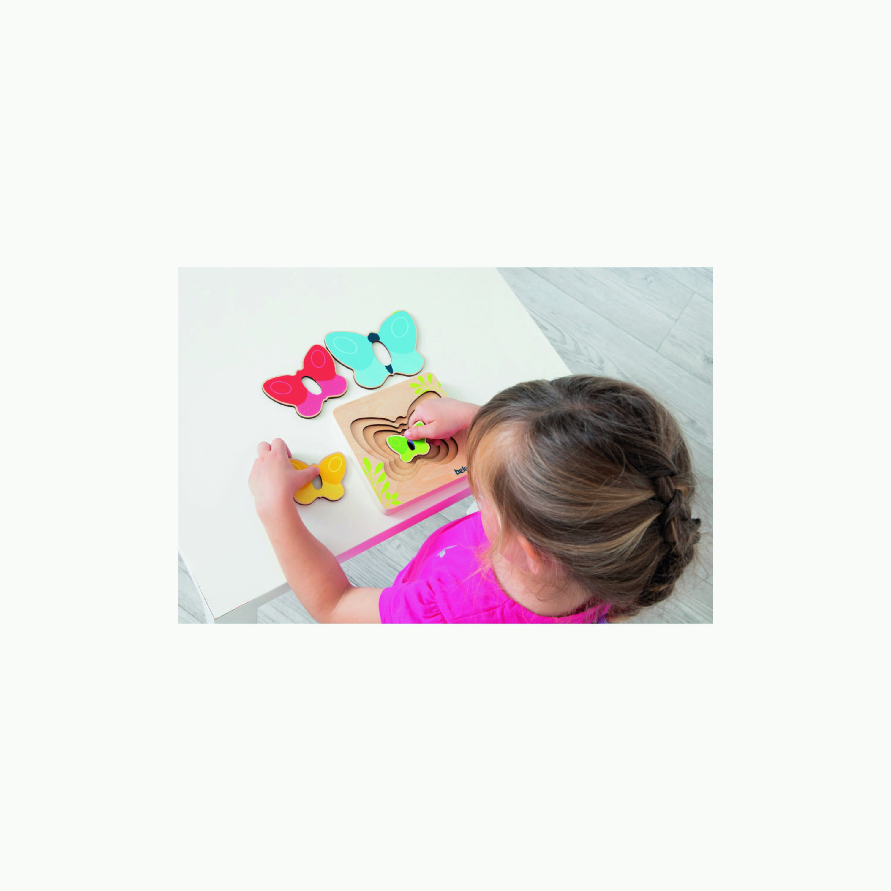 Beleduc Layered Wooden Butterfly Puzzle-4-Layer Educational Puzzle-toys-indoortoys-puzzles-image-6
