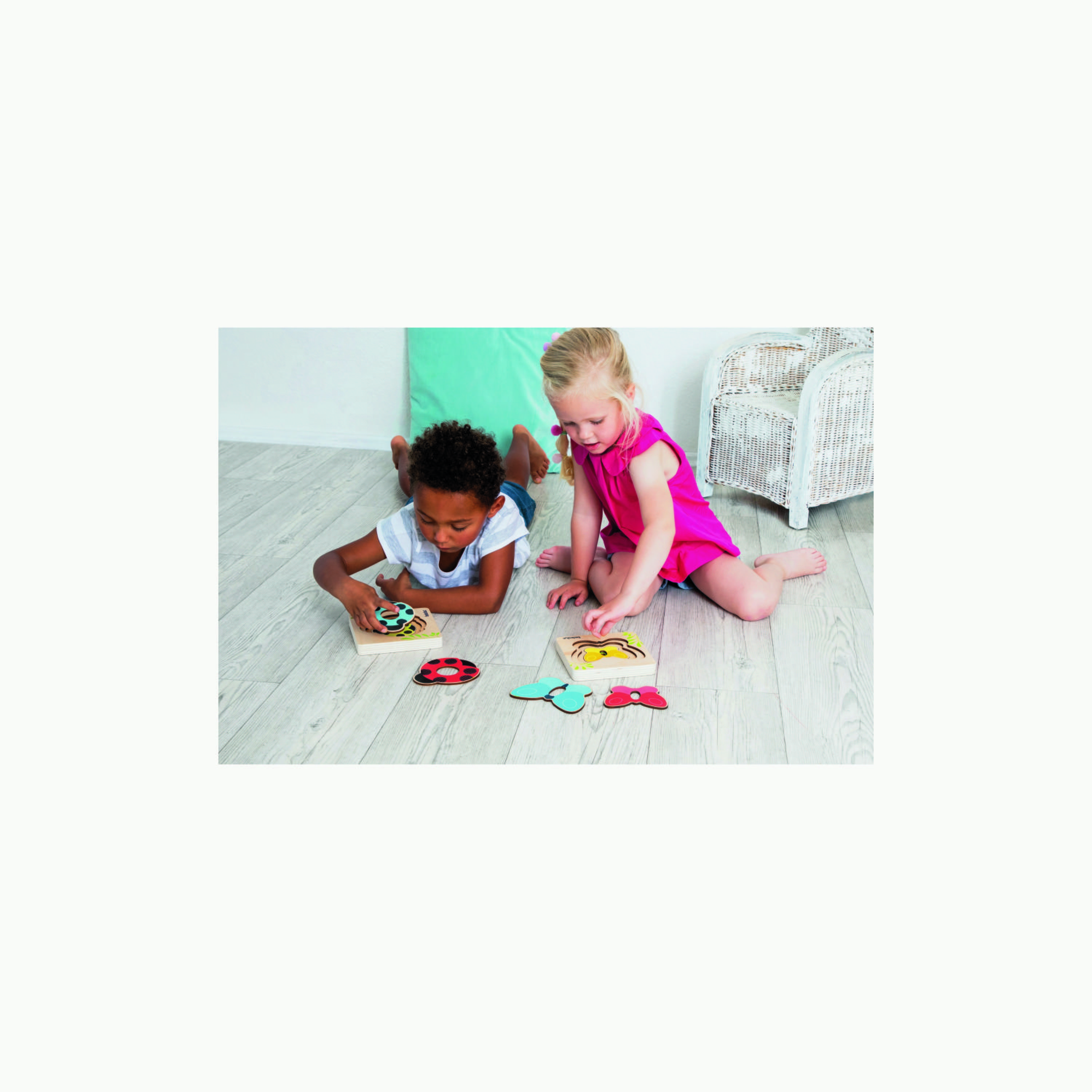 Beleduc Layered Wooden Butterfly Puzzle-4-Layer Educational Puzzle-toys-indoortoys-puzzles-image-7