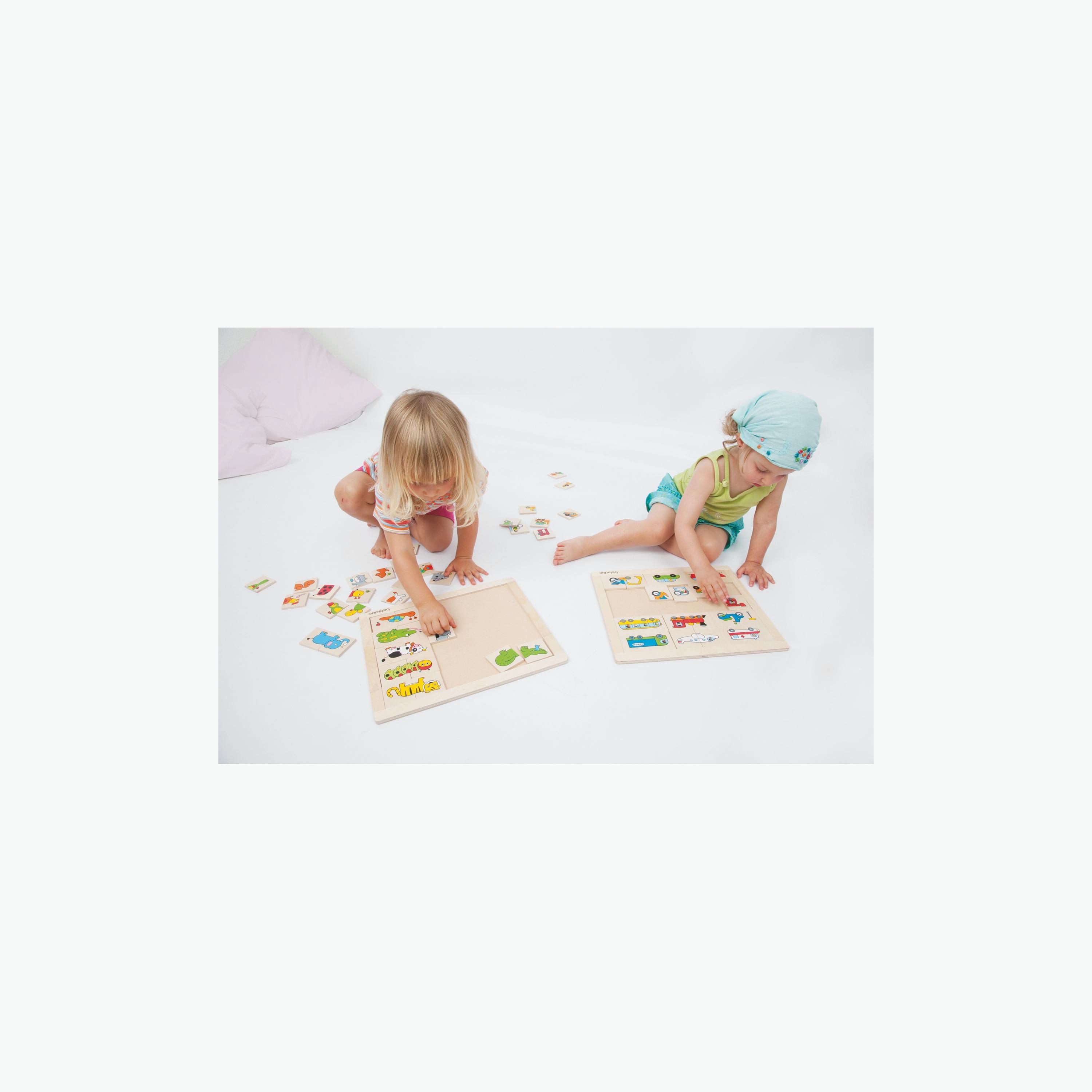 Beleduc 30-Piece Match & Mix Transport Puzzle - Wooden-toys-indoortoys-puzzles-image-3