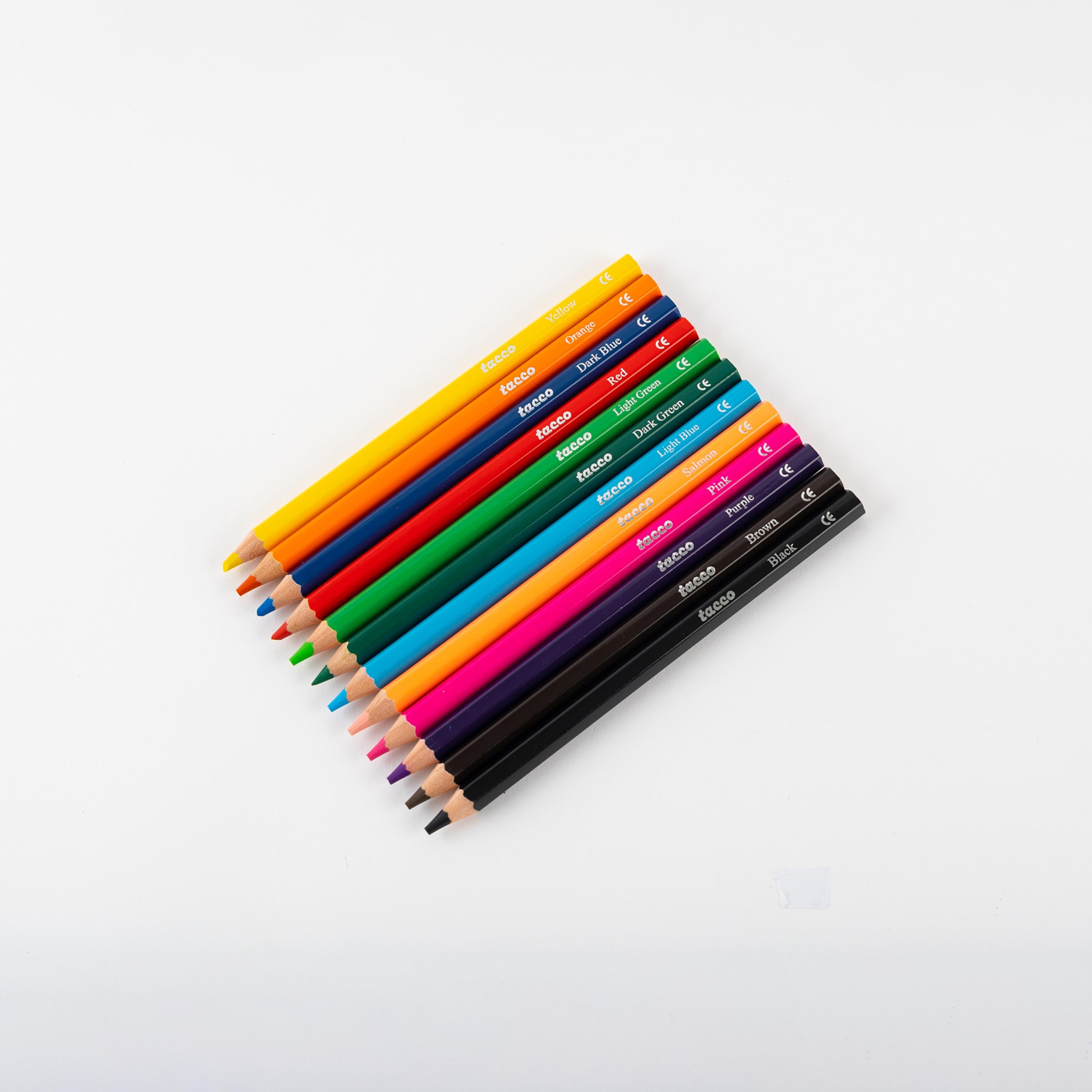 Beleduc 12-Piece Jumbo Coloured Pencil Set-school-artsandcrafts-image-1