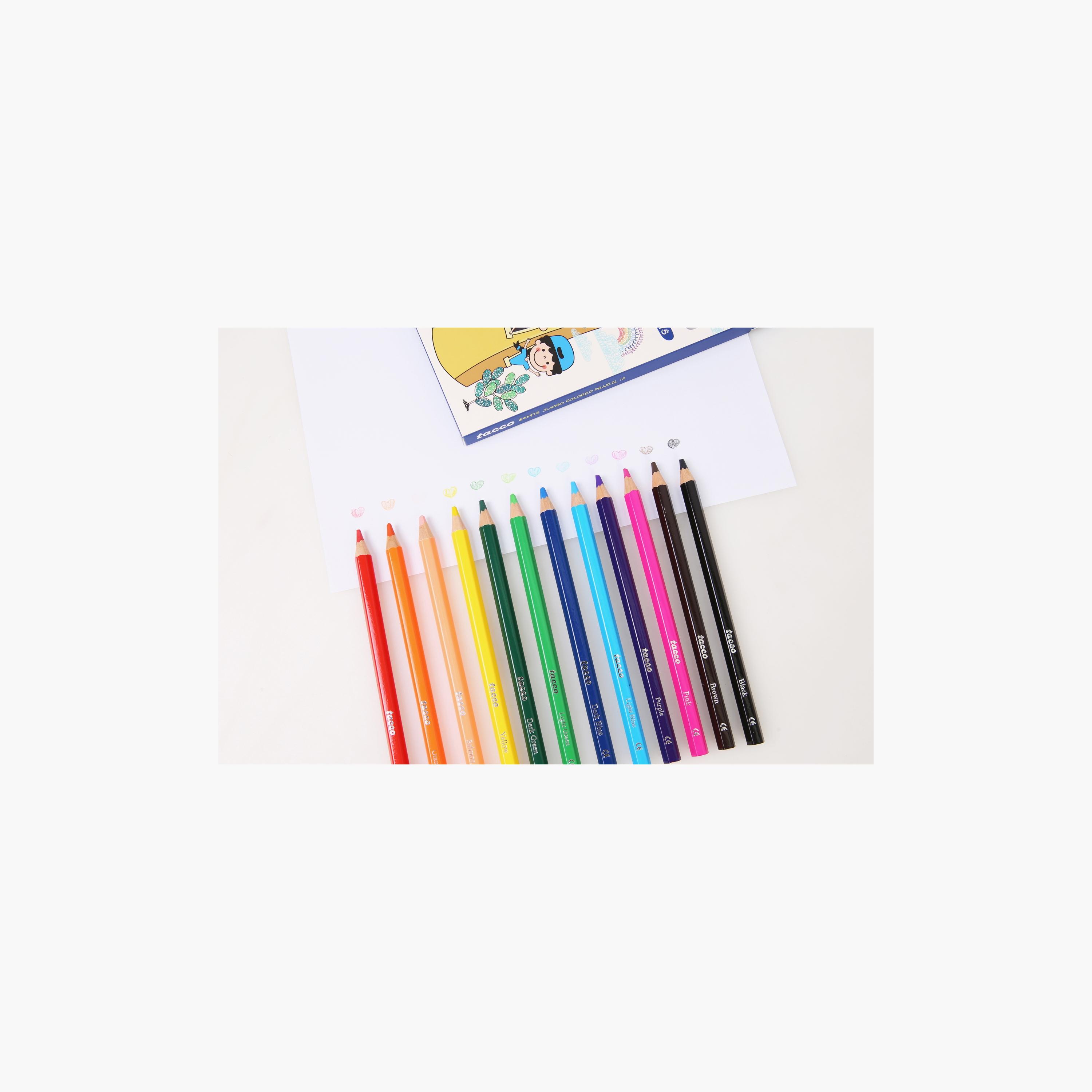 Beleduc 12-Piece Jumbo Coloured Pencil Set-school-artsandcrafts-image-6