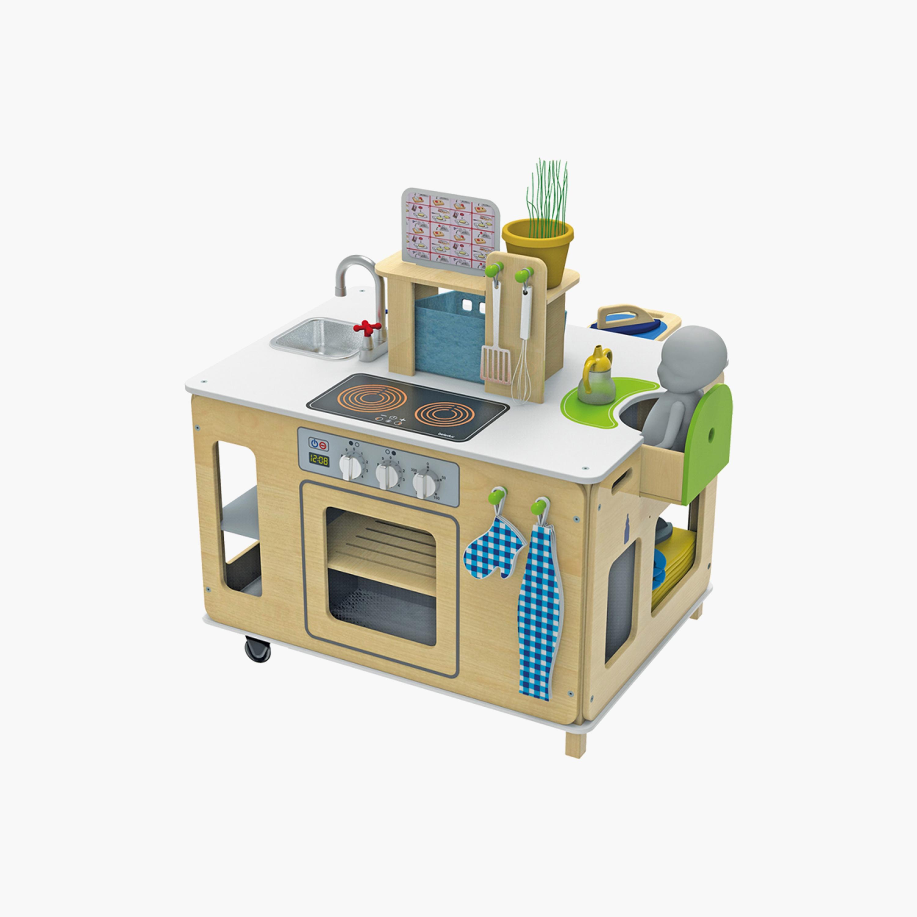 Beleduc 4-in-1 Housekeeping Center-toys-roleplay-householdsets-image-1