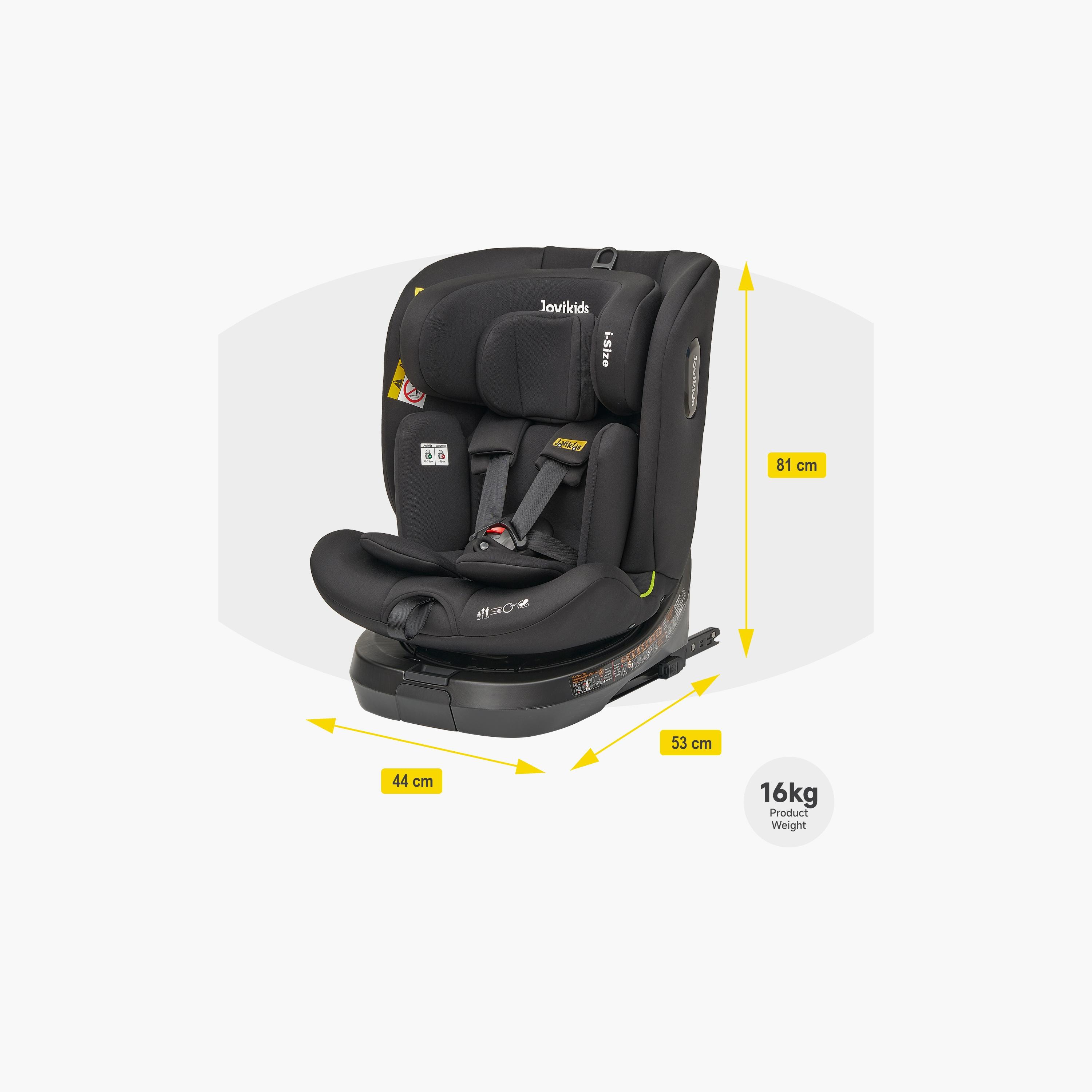 Jovikids Ranger TT ISOFIX 360° Rotating Car Seat I-Size - 0 Months -12 Years-baby-gear-carseats-image-15
