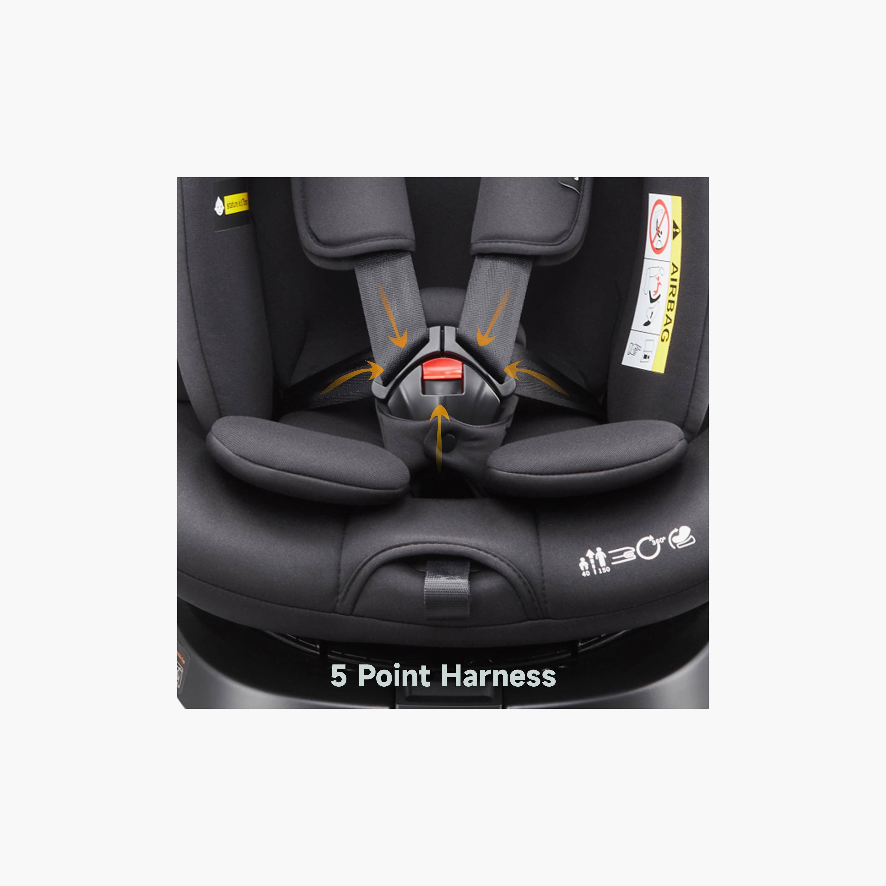 Jovikids Ranger TT ISOFIX 360° Rotating Car Seat I-Size - 0 Months -12 Years-baby-gear-carseats-image-18