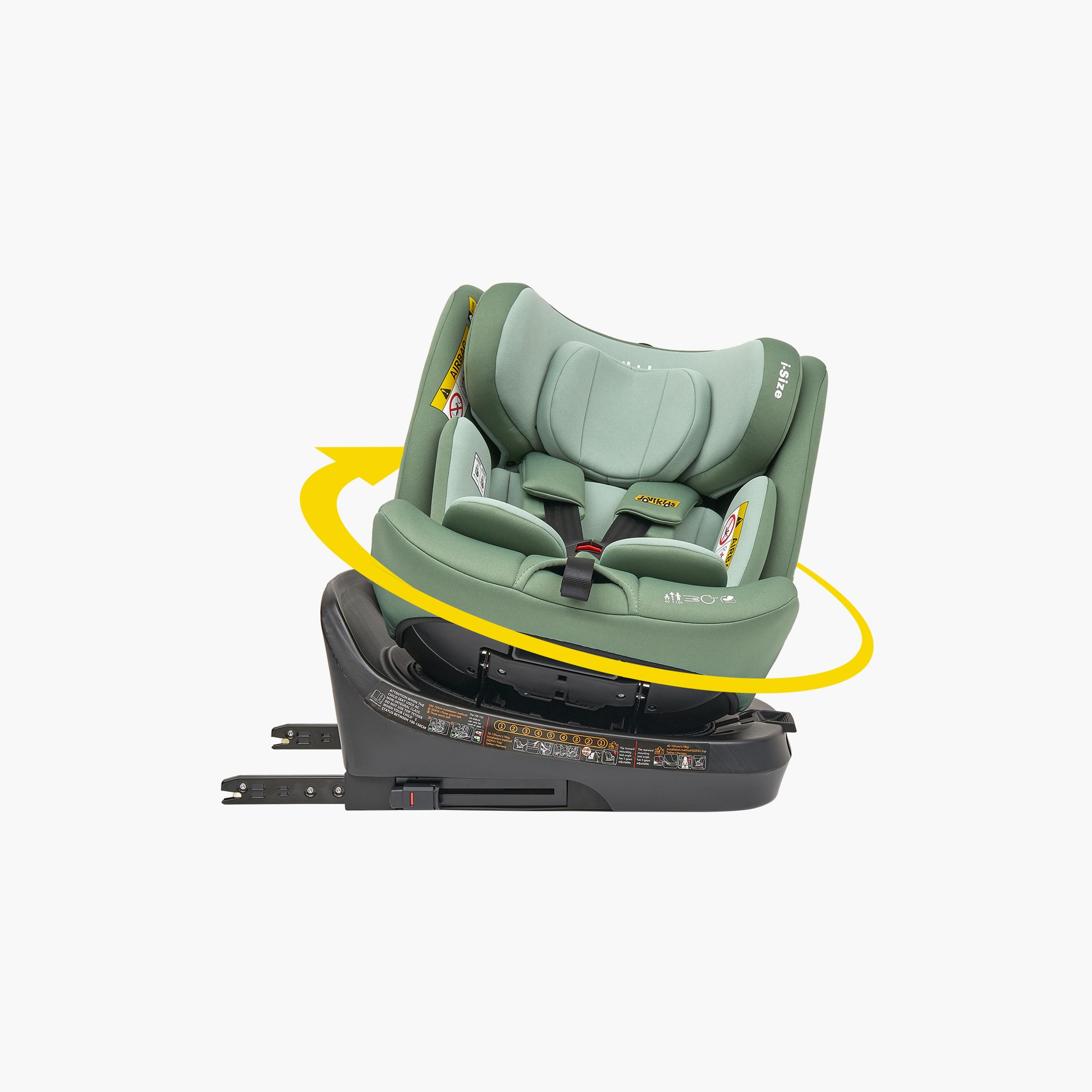 Jovikids Ranger TT ISOFIX 360° Rotating Car Seat I-Size - 0 Months -12 Years-baby-gear-carseats-image-1