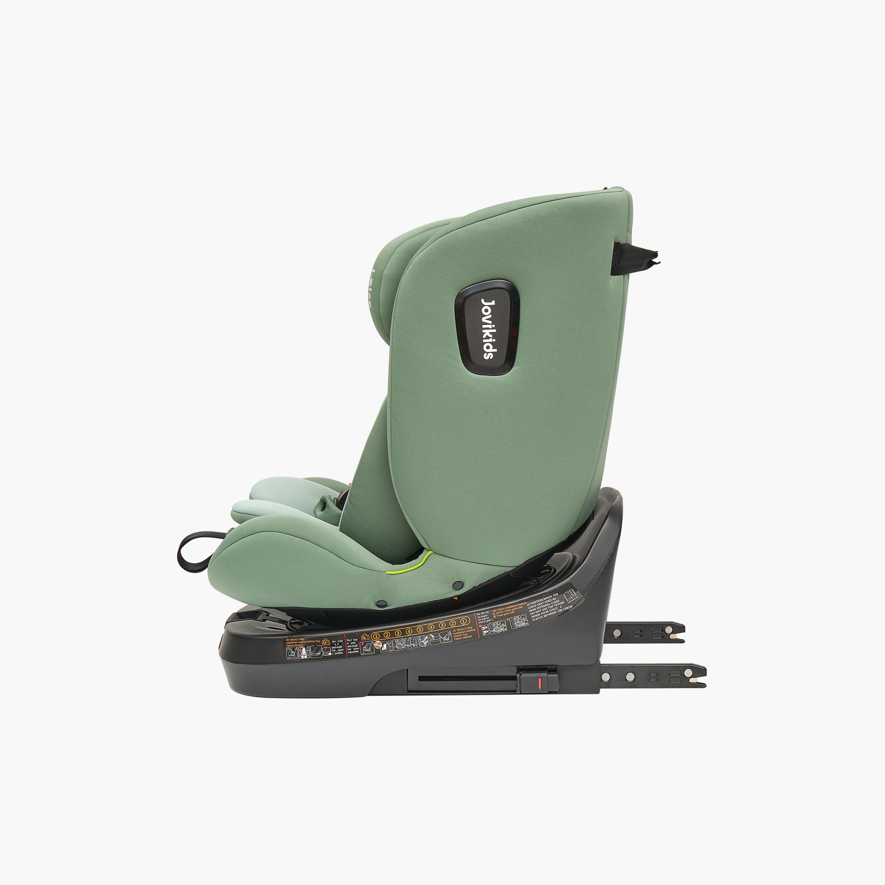 Jovikids Ranger TT ISOFIX 360° Rotating Car Seat I-Size - 0 Months -12 Years-baby-gear-carseats-image-10