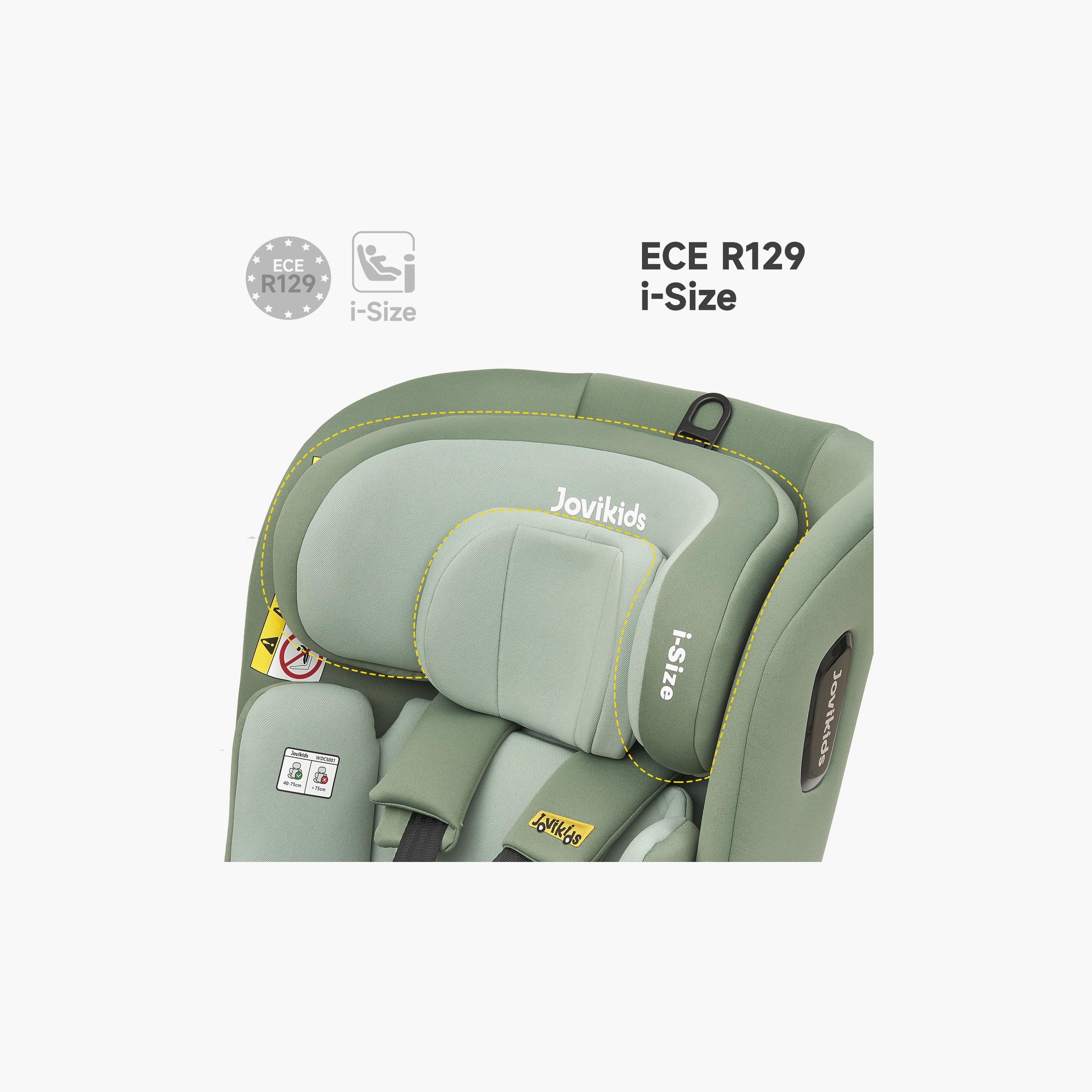 Jovikids Ranger TT ISOFIX 360° Rotating Car Seat I-Size - 0 Months -12 Years-baby-gear-carseats-image-4
