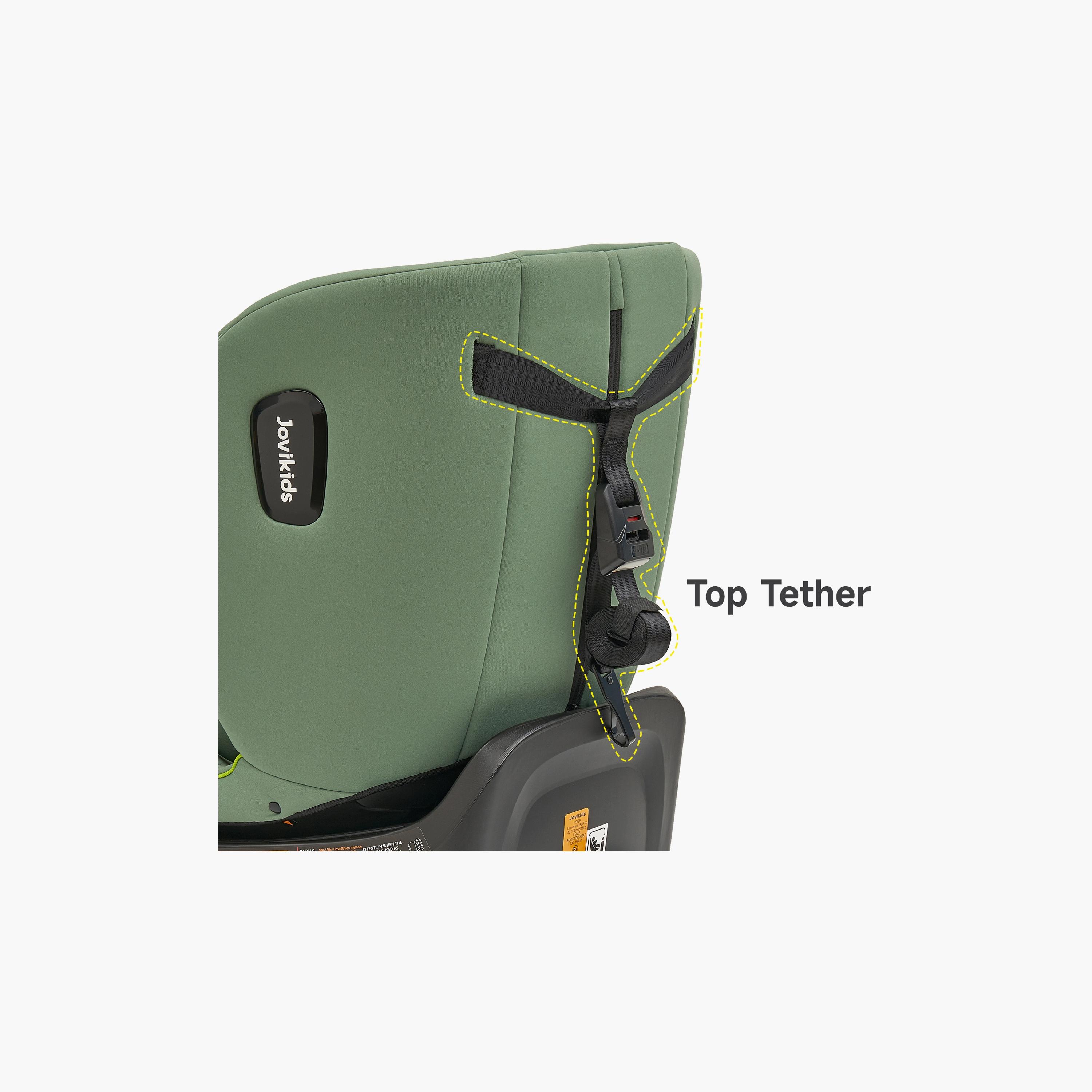 Jovikids Ranger TT ISOFIX 360° Rotating Car Seat I-Size - 0 Months -12 Years-baby-gear-carseats-image-7