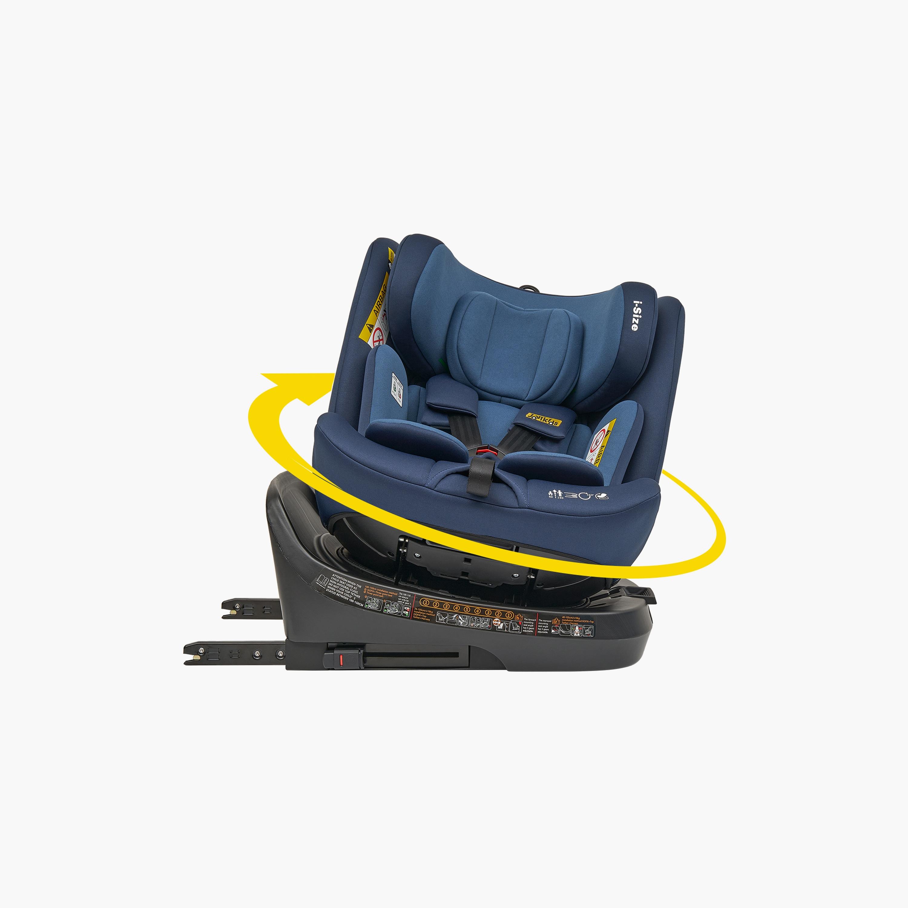 Jovikids Ranger TT ISOFIX 360° Rotating Car Seat I-Size - 0 Months -12 Years-baby-gear-carseats-image-10