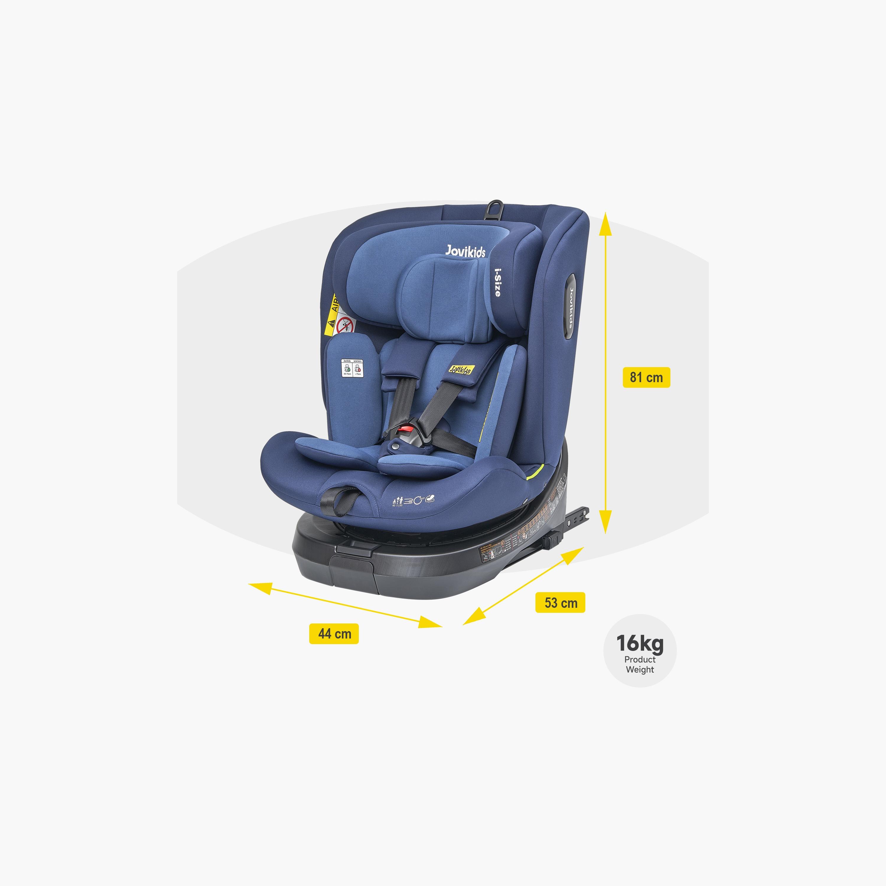 Jovikids Ranger TT ISOFIX 360° Rotating Car Seat I-Size - 0 Months -12 Years-baby-gear-carseats-image-15