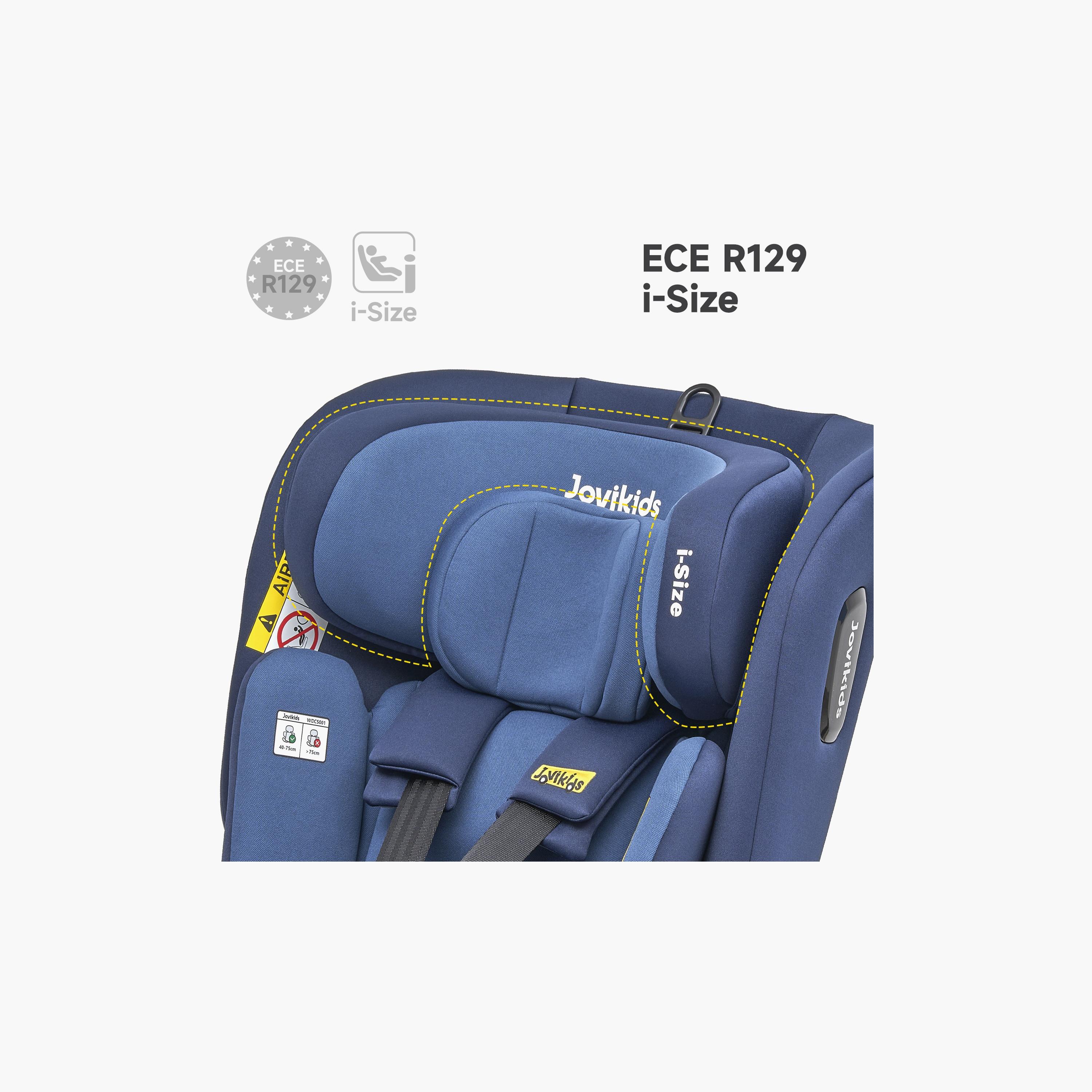 Jovikids Ranger TT ISOFIX 360° Rotating Car Seat I-Size - 0 Months -12 Years-baby-gear-carseats-image-5