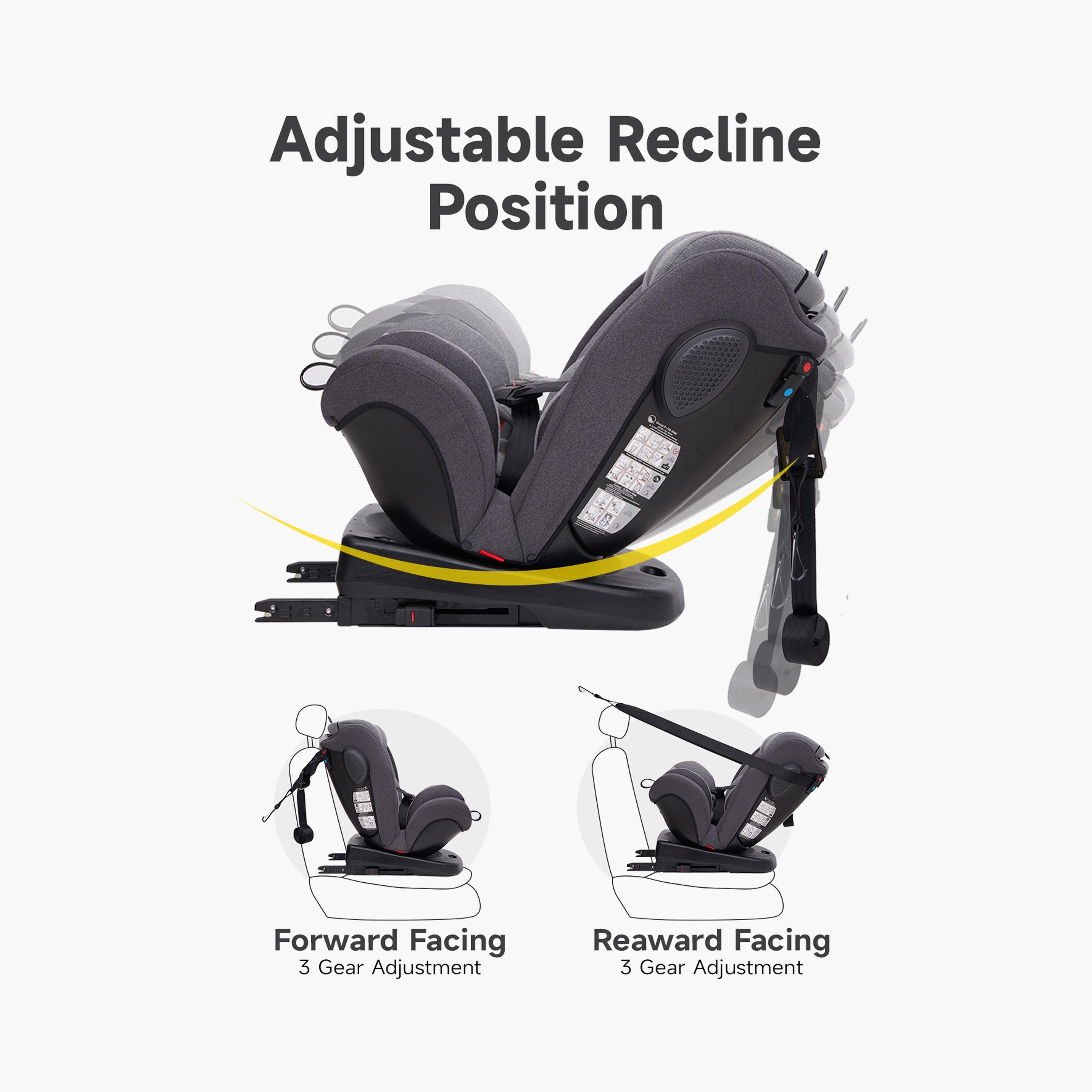 Jovikids Angel ISOFIX Rotating Carseat 360° Group 0/1/2/3 - 0-12 Years-baby-gear-carseats-image-13