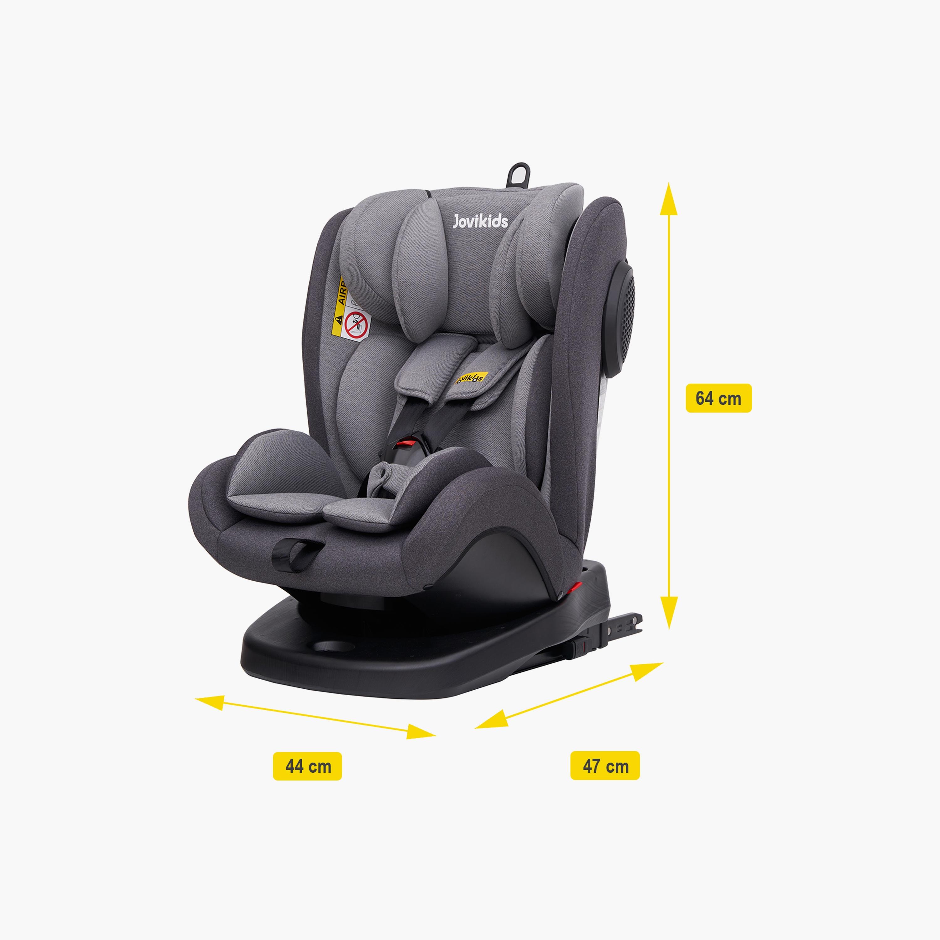 Jovikids Angel ISOFIX Rotating Carseat 360° Group 0/1/2/3 - 0-12 Years-baby-gear-carseats-image-17