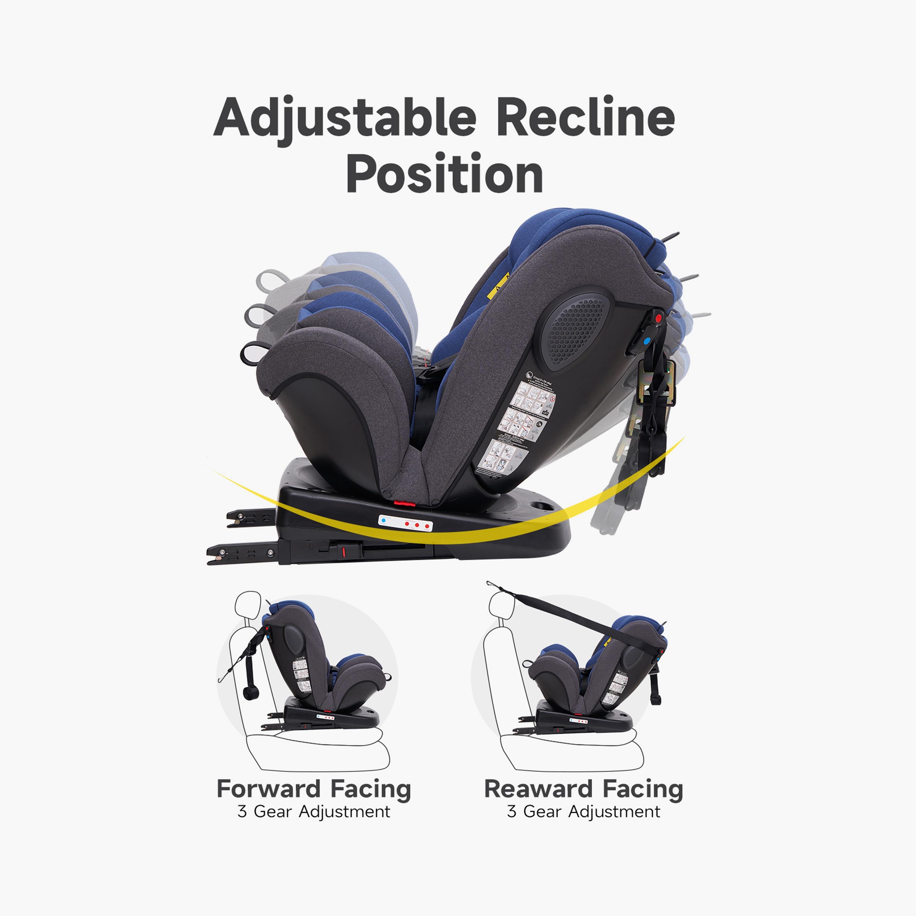 Jovikids Angel ISOFIX Rotating Carseat 360° Group 0/1/2/3 - 0-12 Years-baby-gear-carseats-image-13
