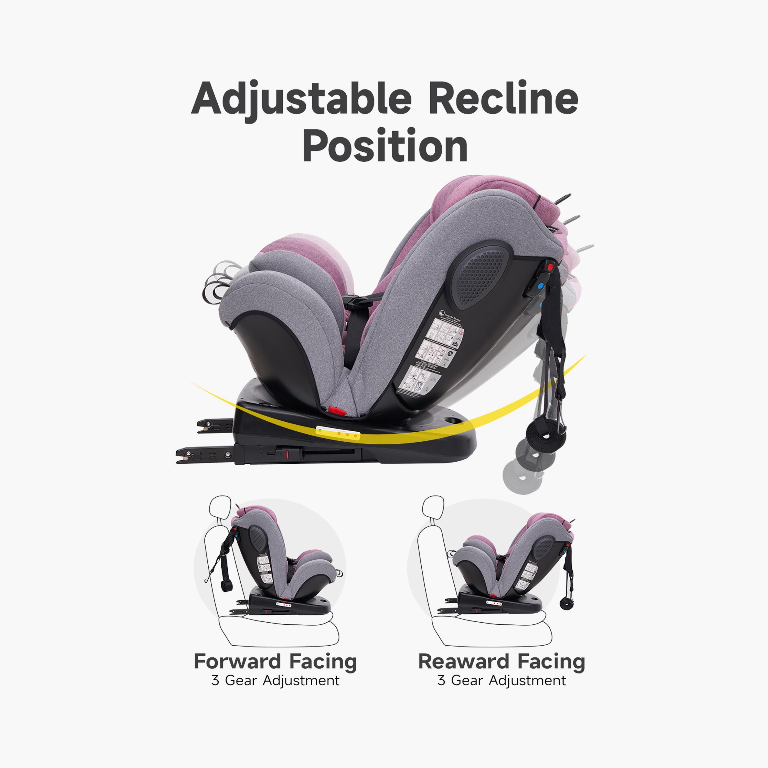 Jovikids Angel ISOFIX Rotating Carseat 360° Group 0/1/2/3 - 0-12 Years-baby-gear-carseats-image-13