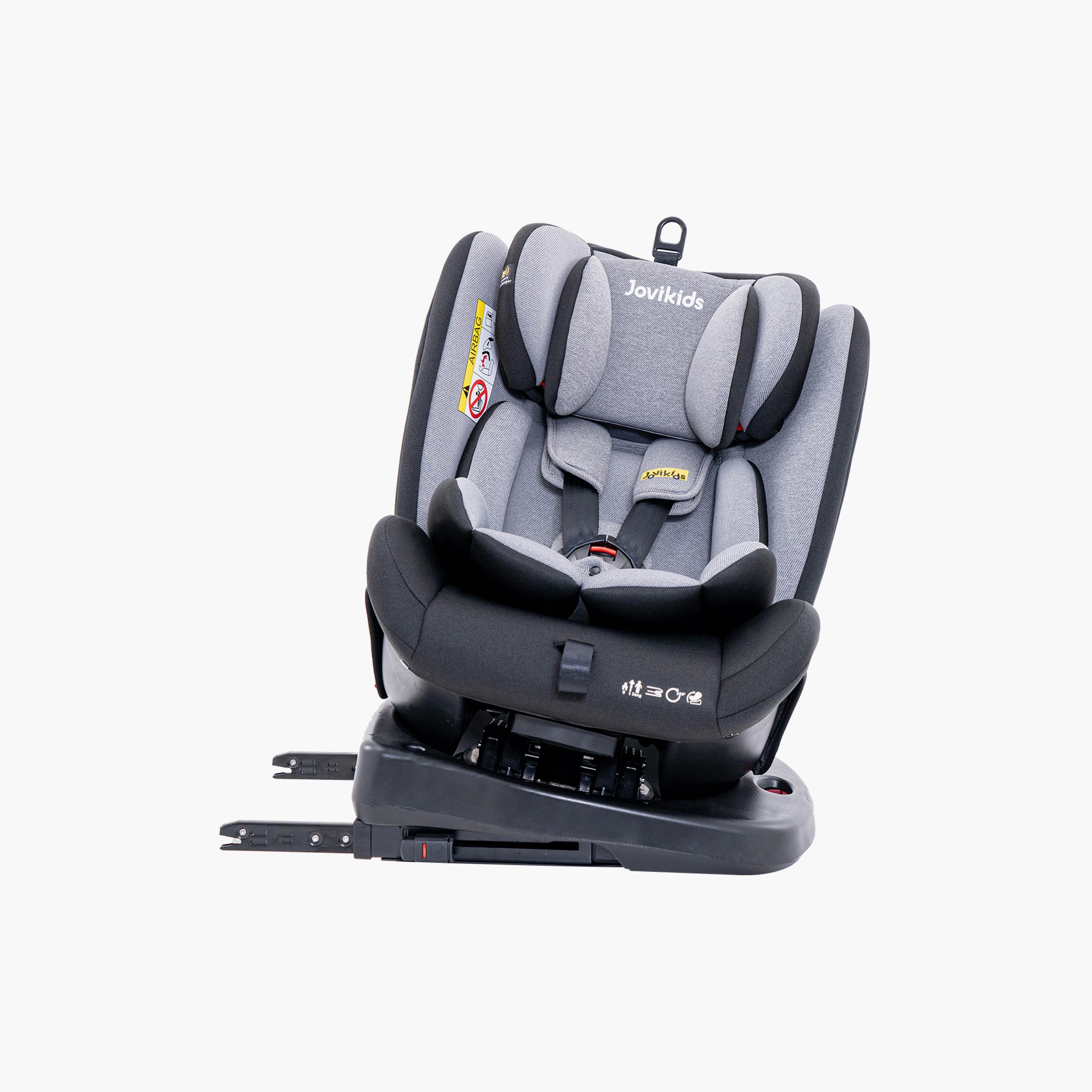 Jovikids Angel ISOFIX Rotating Carseat 360° Group 0/1/2/3 - 0-12 Years-baby-gear-carseats-image-1