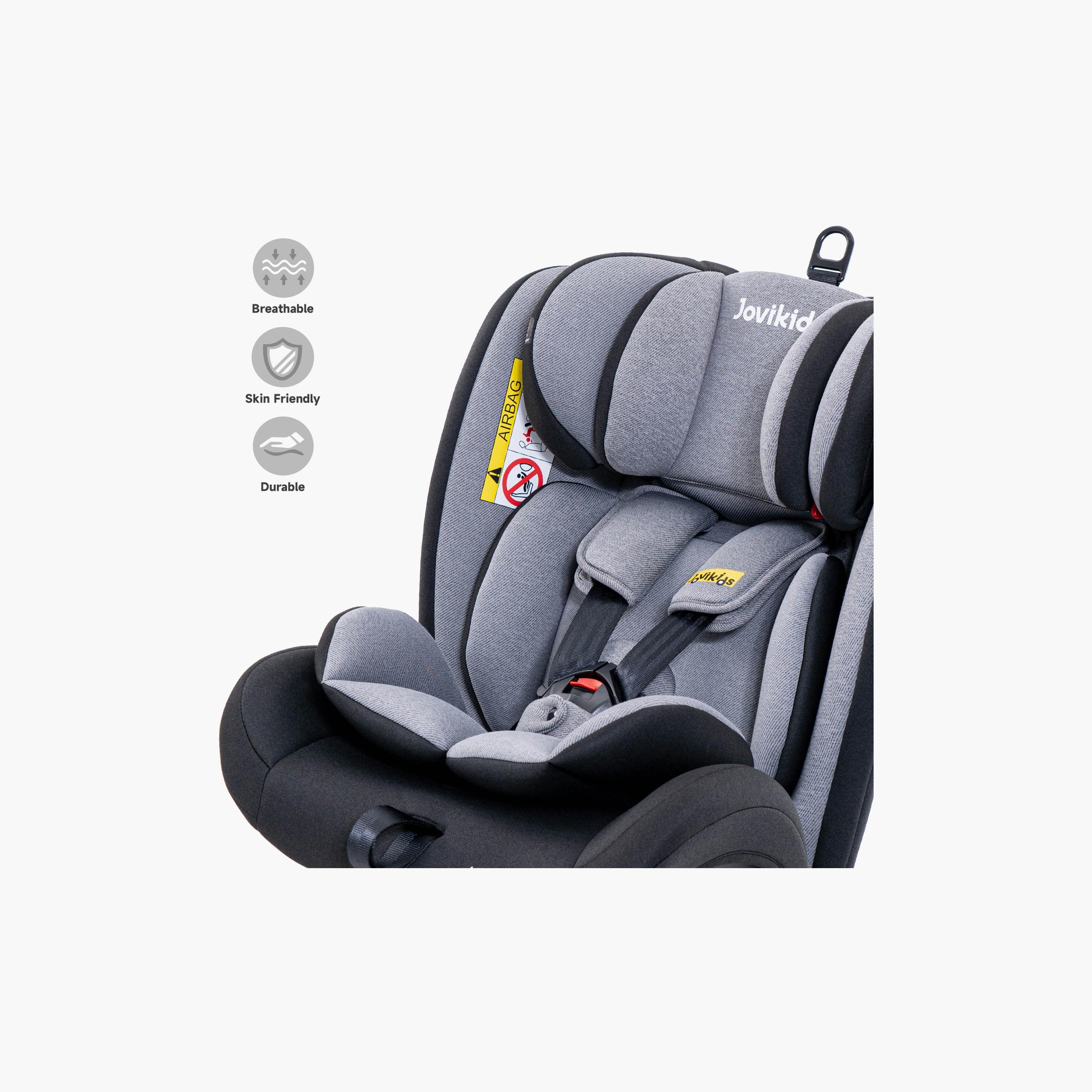 Jovikids Angel ISOFIX Rotating Carseat 360° Group 0/1/2/3 - 0-12 Years-baby-gear-carseats-image-16