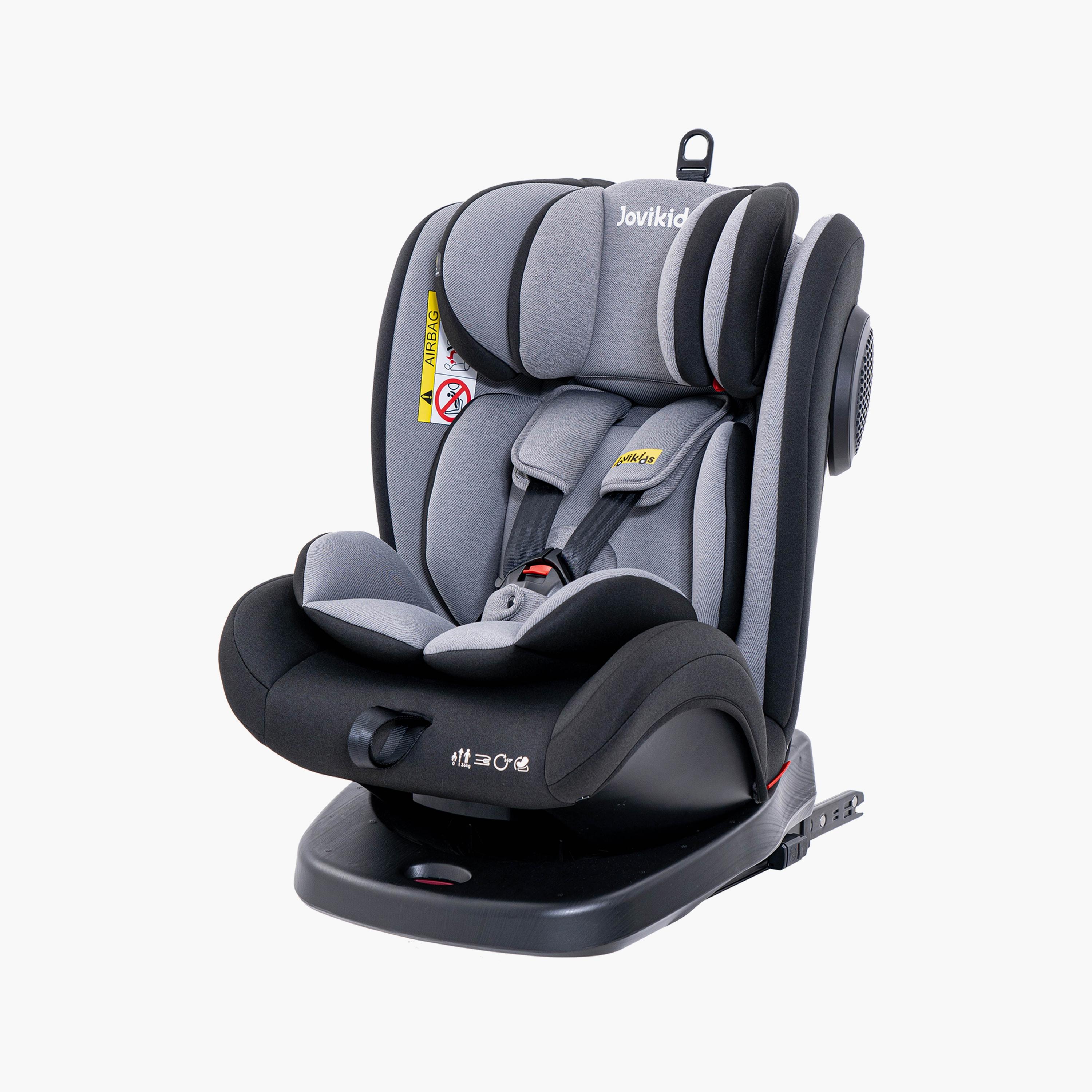 Jovikids Angel ISOFIX Rotating Carseat 360° Group 0/1/2/3 - 0-12 Years-baby-gear-carseats-image-7