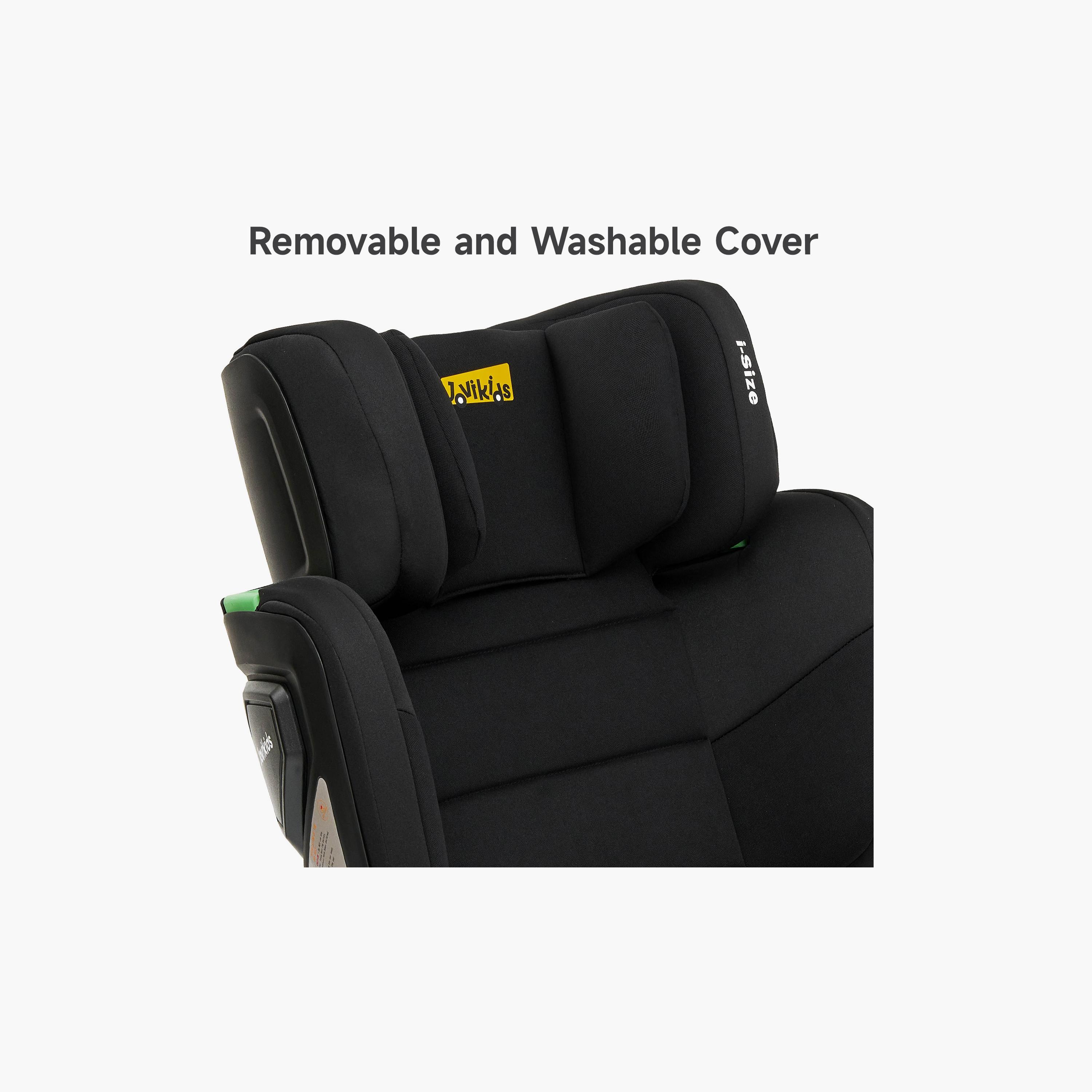 Jovikids Rober I-Size ISOFIX Booster Car Seat - 3-12 Years - Cabin Size-baby-gear-carseats-image-6