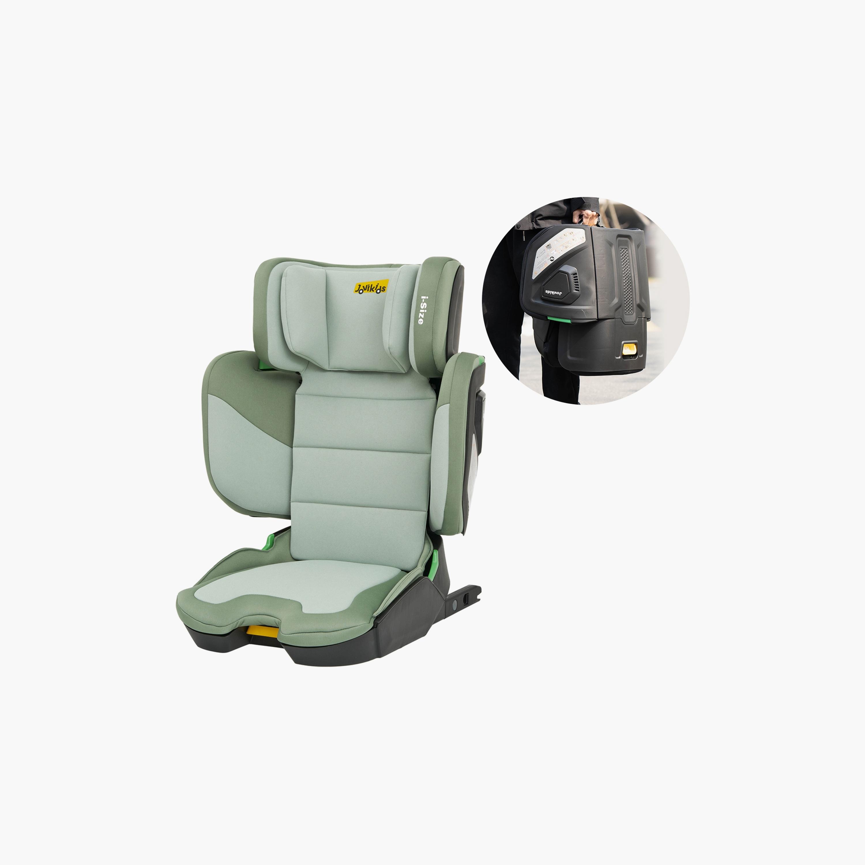 Jovikids Rober I-Size ISOFIX Booster Car Seat - 3-12 Years - Cabin Size-baby-gear-carseats-image-1
