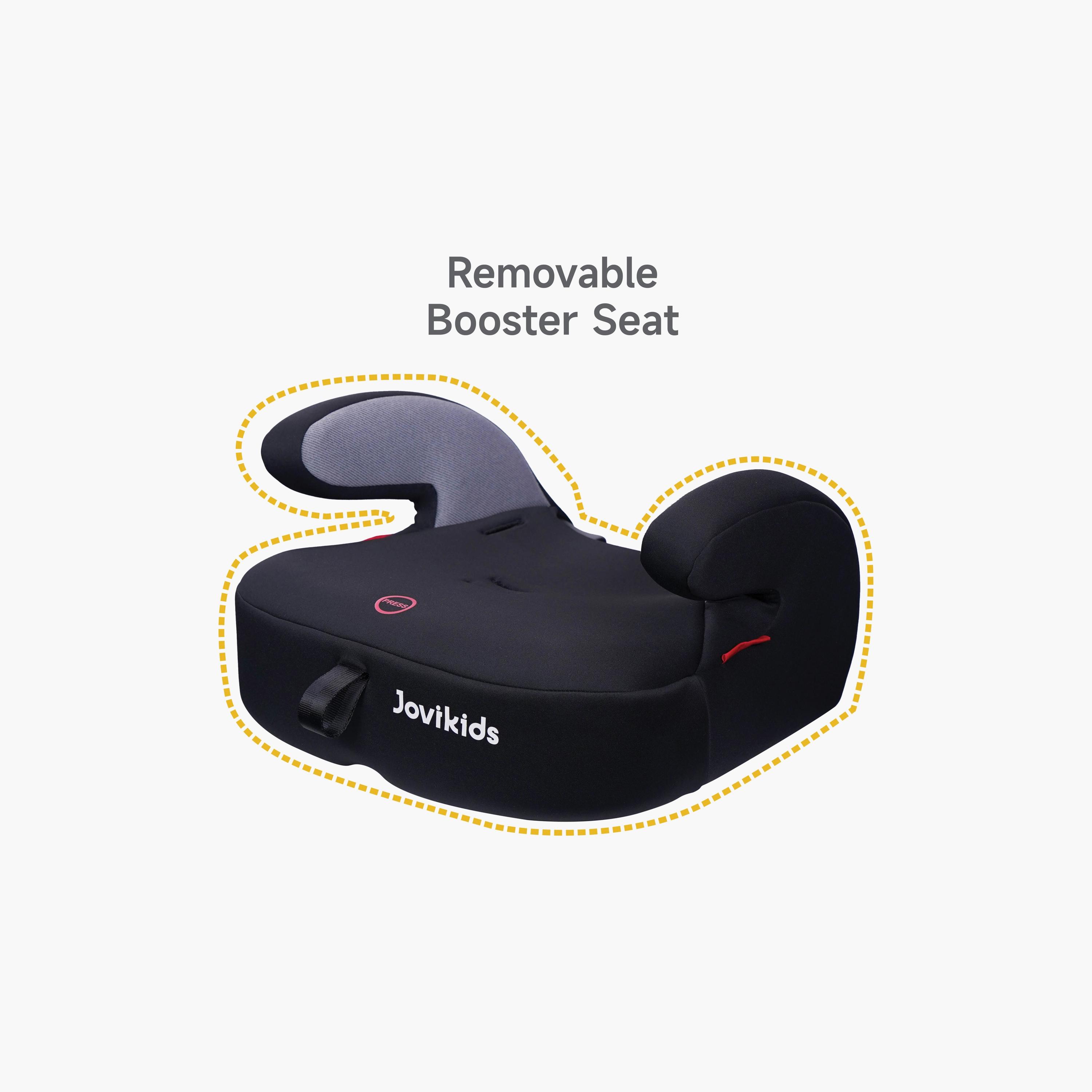 Jovikids Tammy Car Seat with 3 Point Seat Belt - 9 Months - 12 Year-baby-gear-carseats-image-16