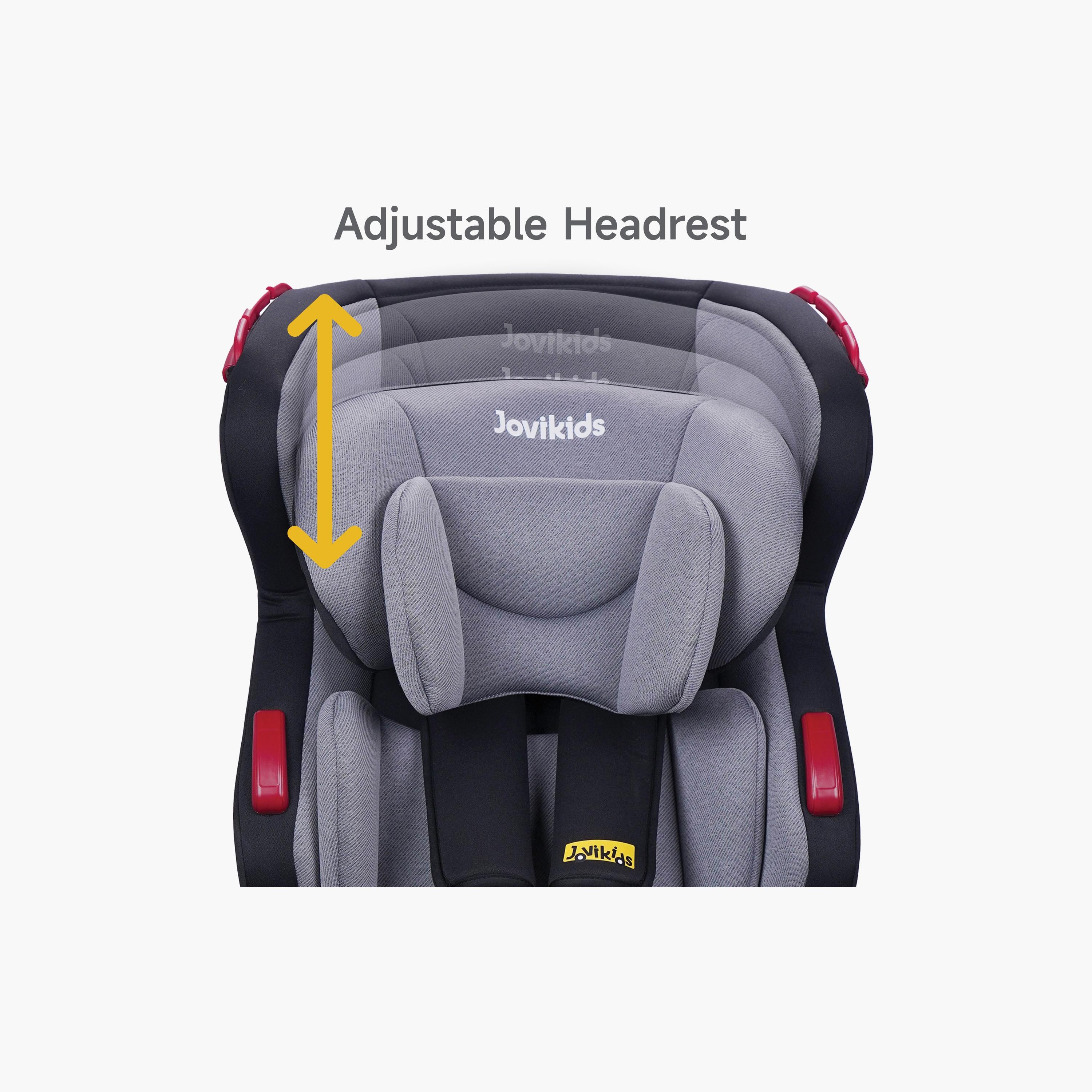Jovikids Tammy Car Seat with 3 Point Seat Belt - 9 Months - 12 Year-baby-gear-carseats-image-5