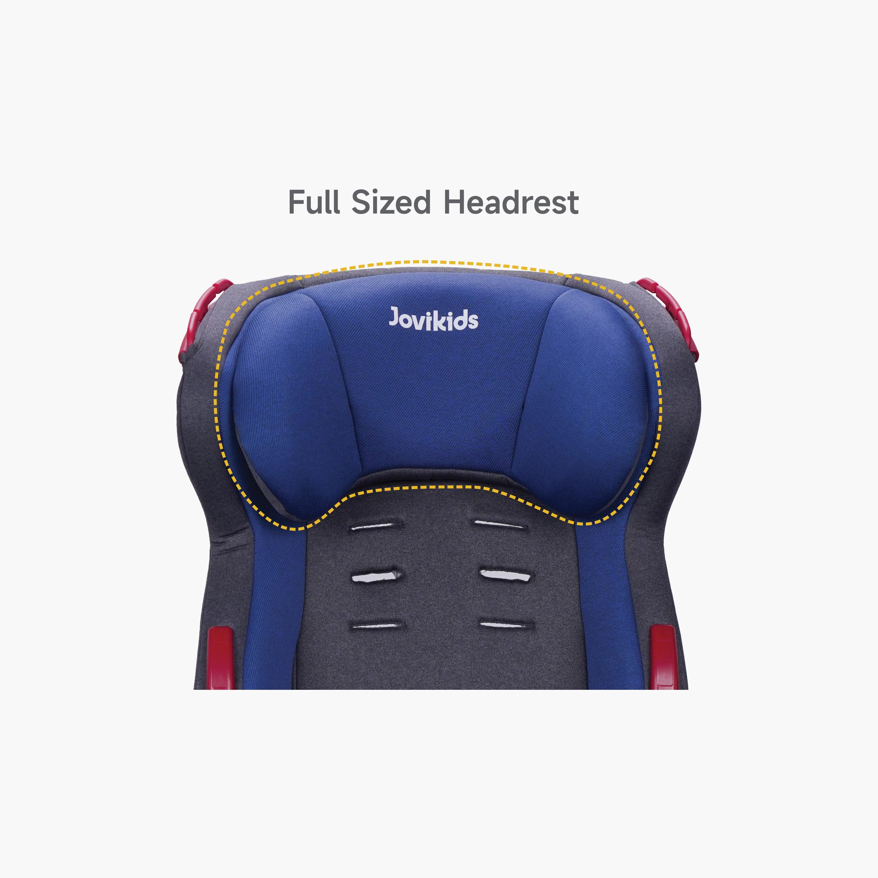 Jovikids Tammy Car Seat with 3 Point Seat Belt - 9 Months - 12 Year-baby-gear-carseats-image-5