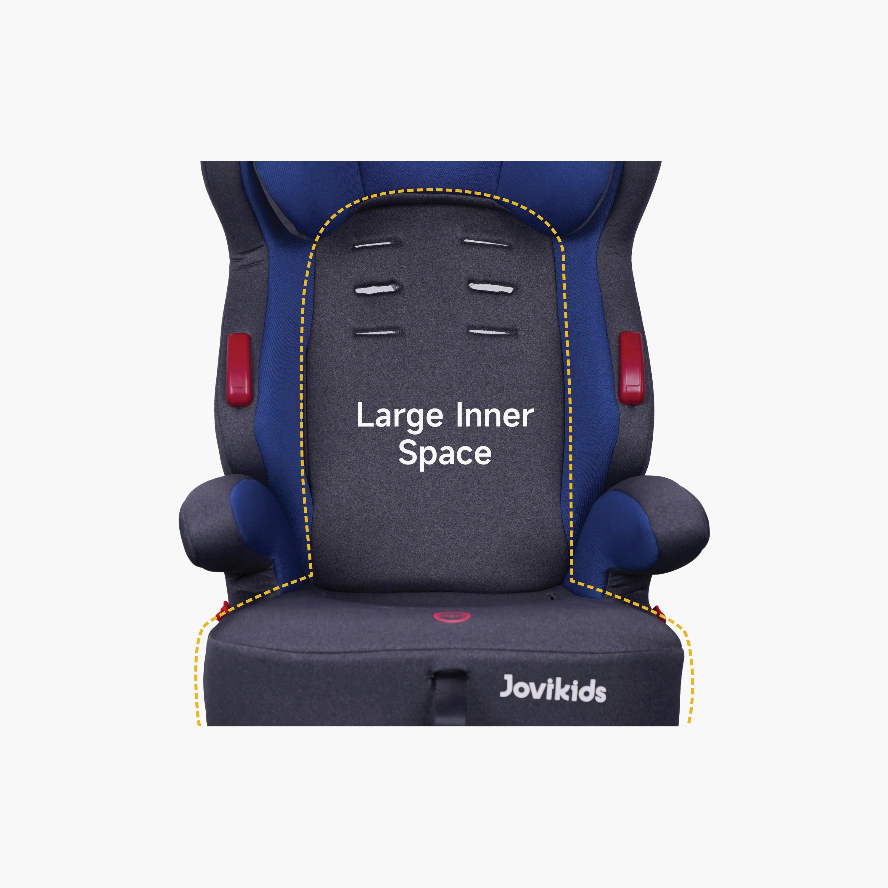Jovikids Tammy Car Seat with 3 Point Seat Belt - 9 Months - 12 Year-baby-gear-carseats-image-6