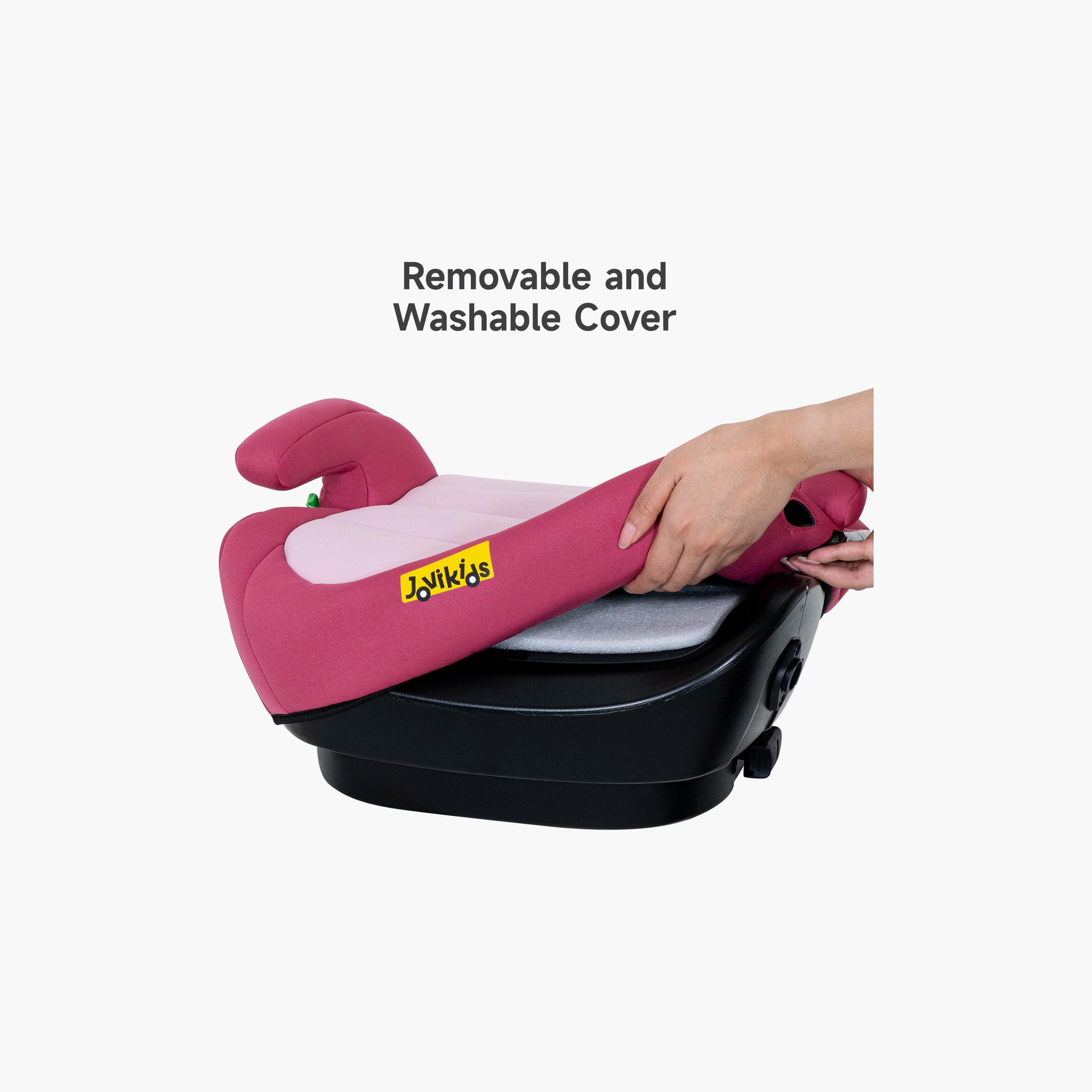 Jovikids Ohho+ I-Size ISOFIX Booster Car Seat for Car - 6-12 Years-baby-gear-carseats-image-12