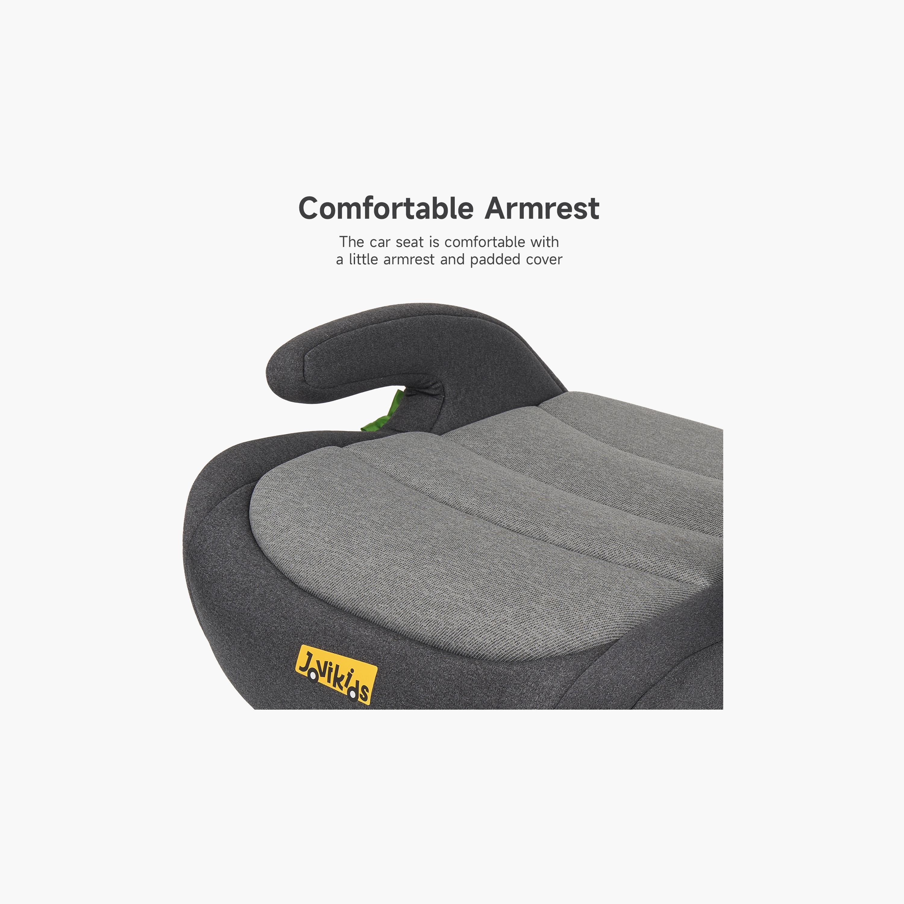 Jovikids Ohho I-Size ISOFIX Booster Car Seat for Car - 6-12 Years-baby-gear-carseats-image-10