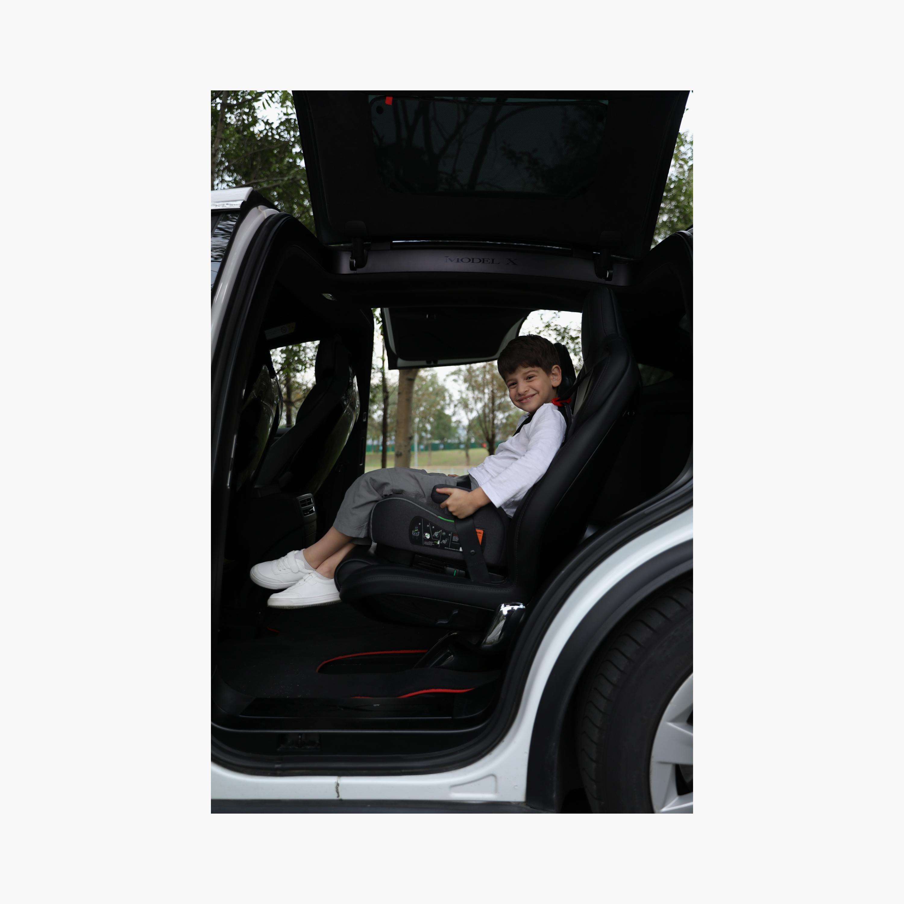 Jovikids Ohho I-Size ISOFIX Booster Car Seat for Car - 6-12 Years-baby-gear-carseats-image-3