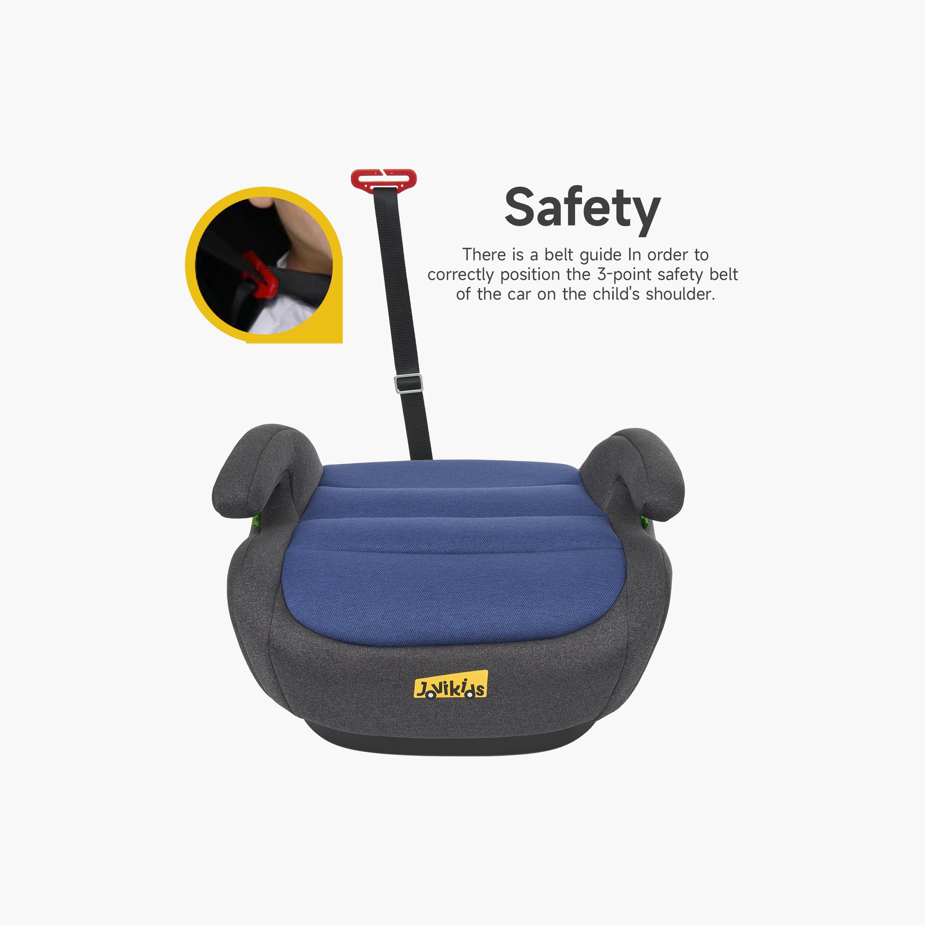 Jovikids Ohho I-Size ISOFIX Booster Car Seat for Car - 6-12 Years-baby-gear-carseats-image-8