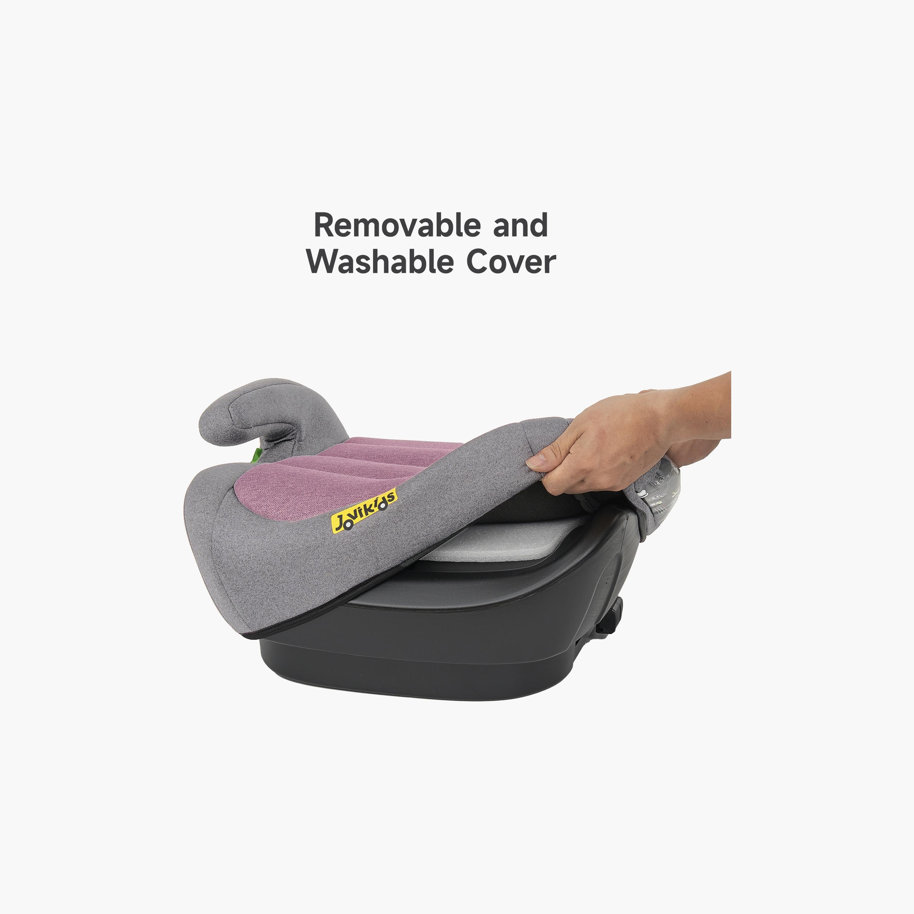 Jovikids Ohho I-Size ISOFIX Booster Car Seat for Car - 6-12 Years-baby-gear-carseats-image-7