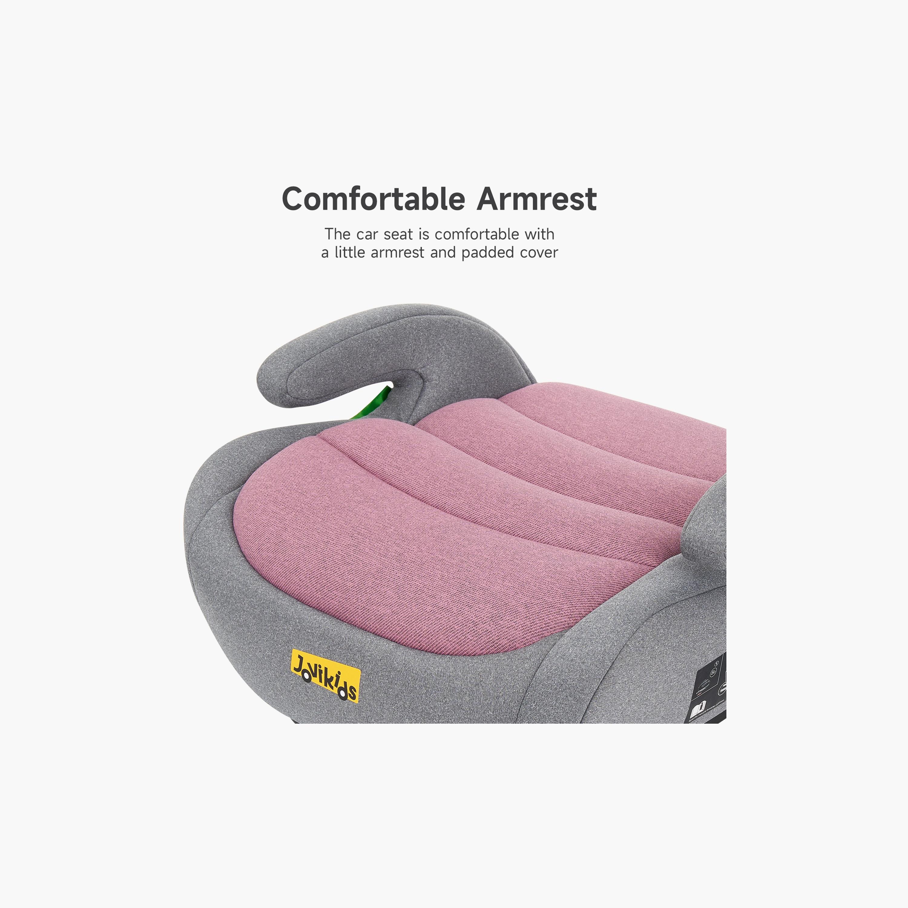 Jovikids Ohho I-Size ISOFIX Booster Car Seat for Car - 6-12 Years-baby-gear-carseats-image-8