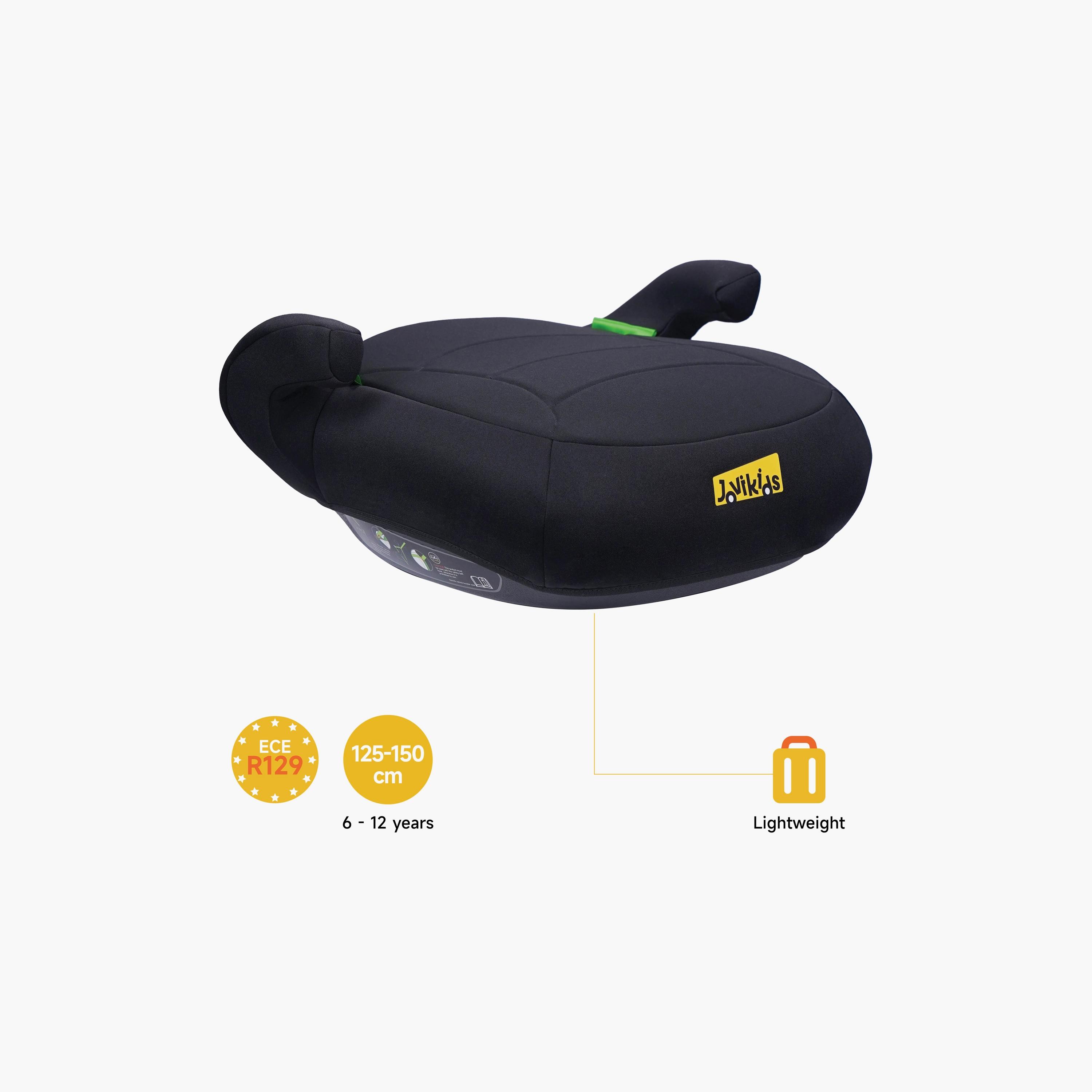 Jovikids Yoho Booster Car Seat with 3 Point Seat Belt - 6-12 Years-baby-gear-carseats-image-8