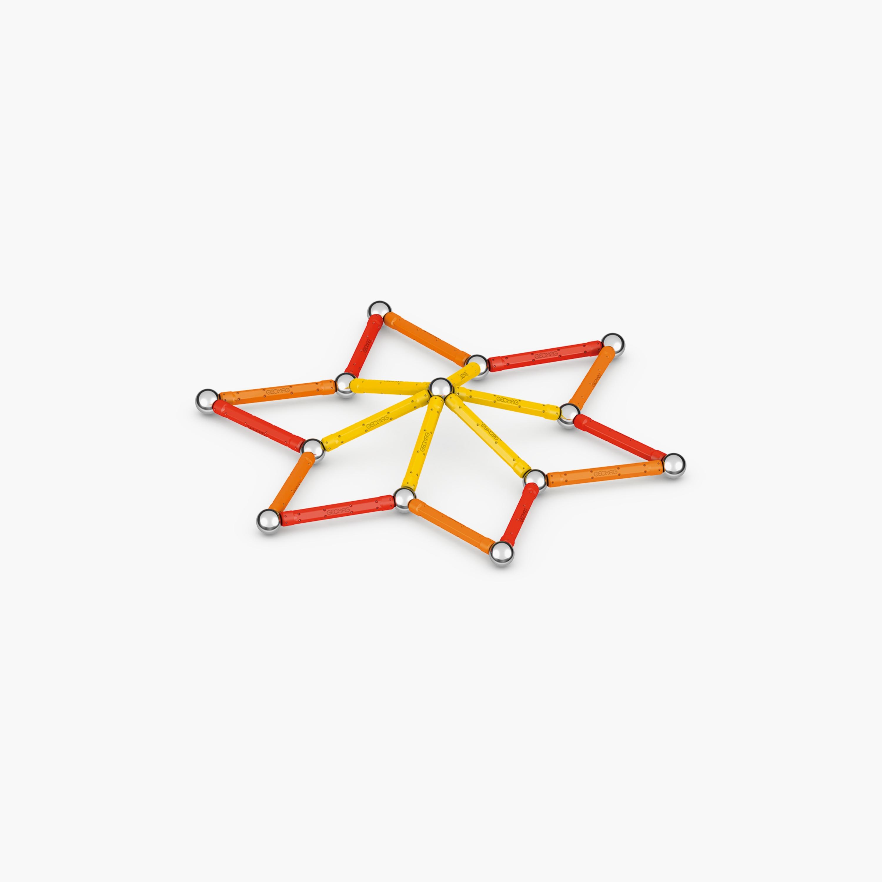 Geomag 42-Piece Classic Recycled Magnetic Construction STEM Toyss-toys-buildingblocks-magnetictoys-image-4