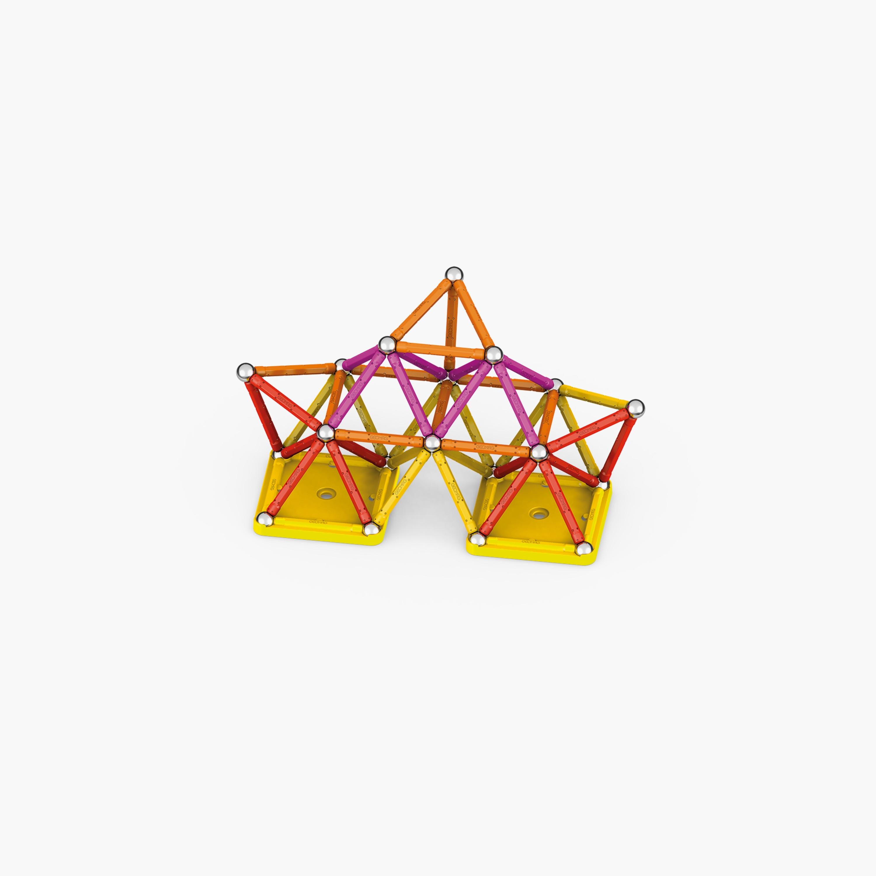 Geomag 93-Piece Classic Recycled Magnetic Construction STEM Toys-toys-buildingblocks-magnetictoys-image-3