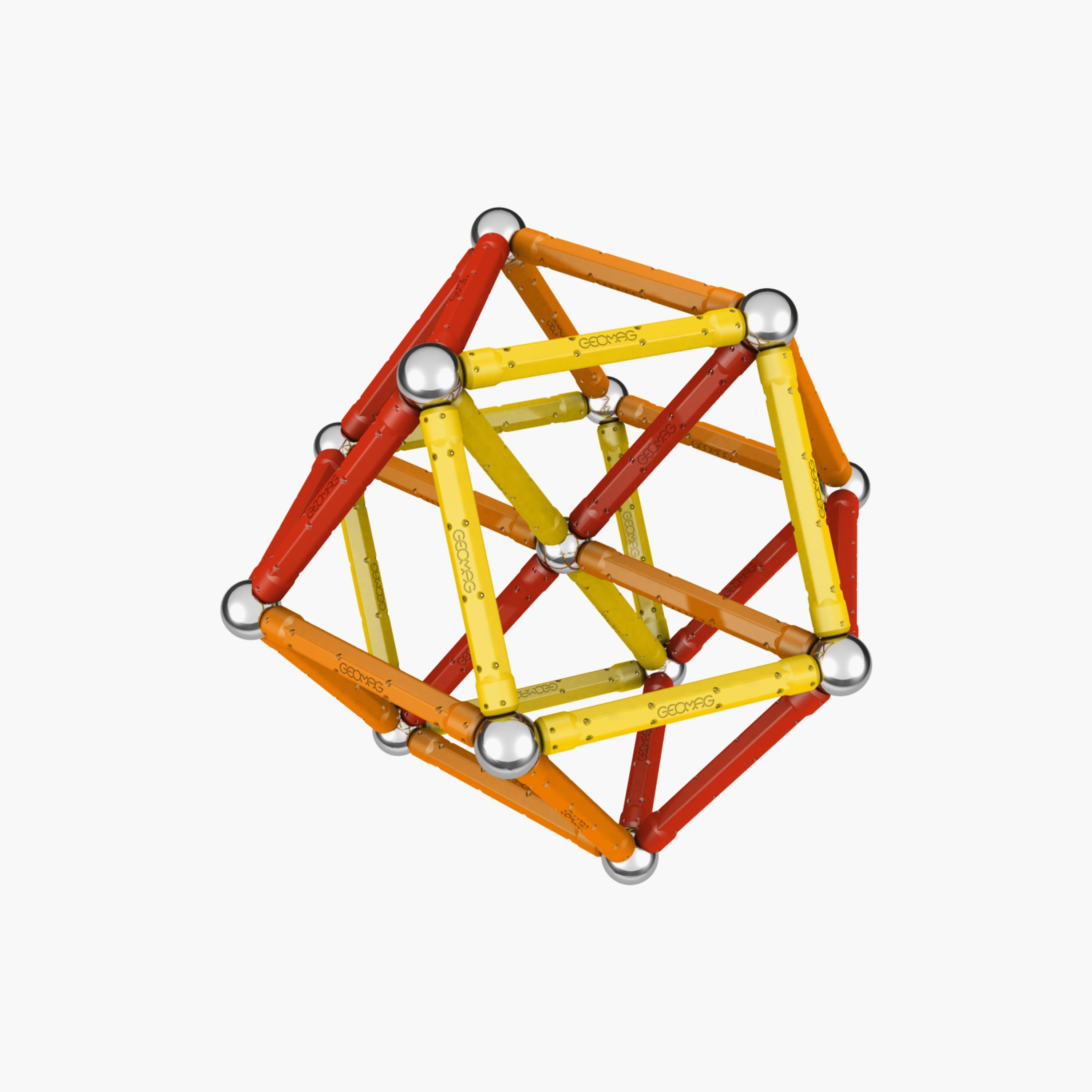 Geomag 64-Piece Glow Color Magnetic Building Construction Toys-toys-buildingblocks-magnetictoys-image-1