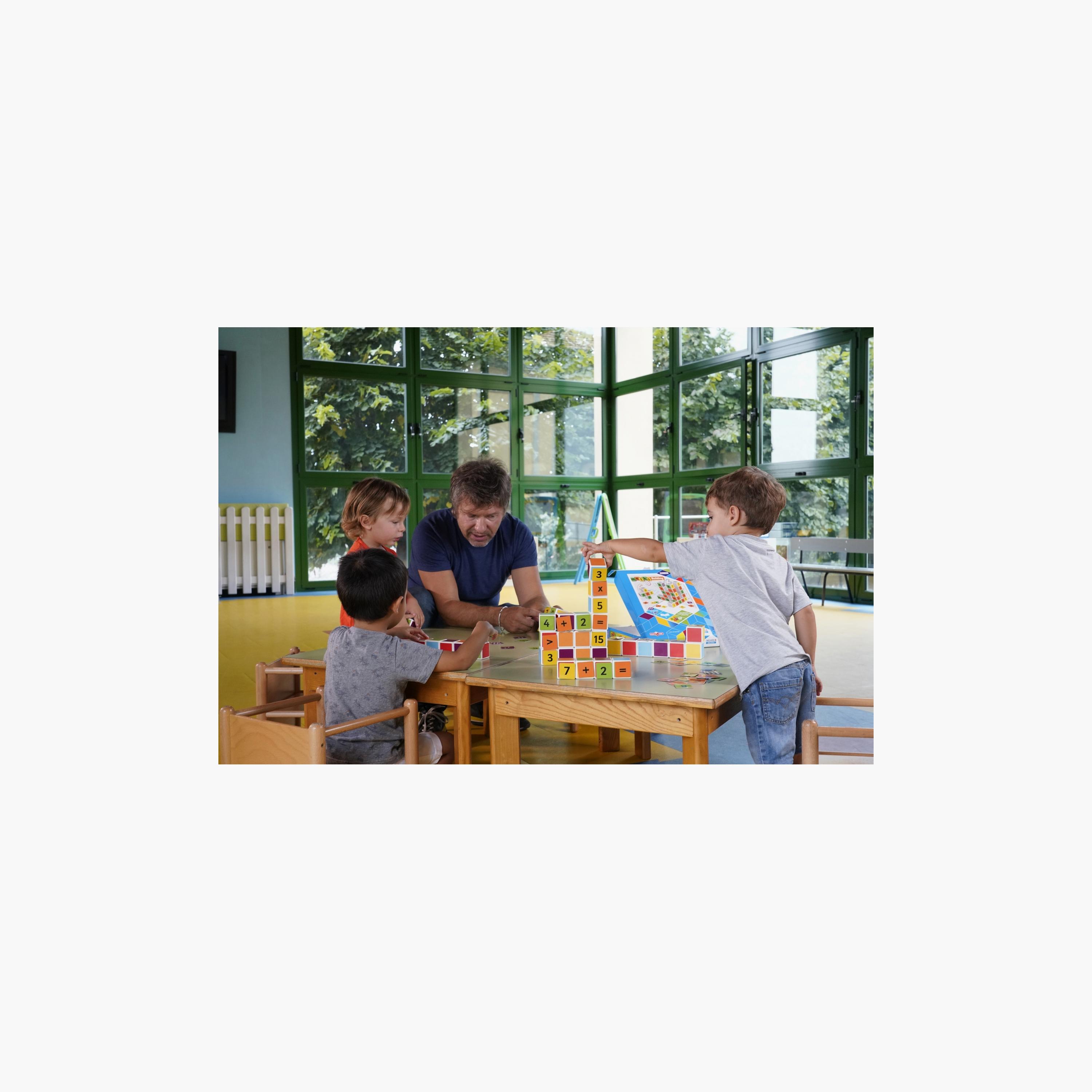 مجموعة مكعبات ماجيكيوب من جيوماج، 55 قطعة، مع مشابك لألعاب ستيم-toys-buildingblocks-magnetictoys-image-3