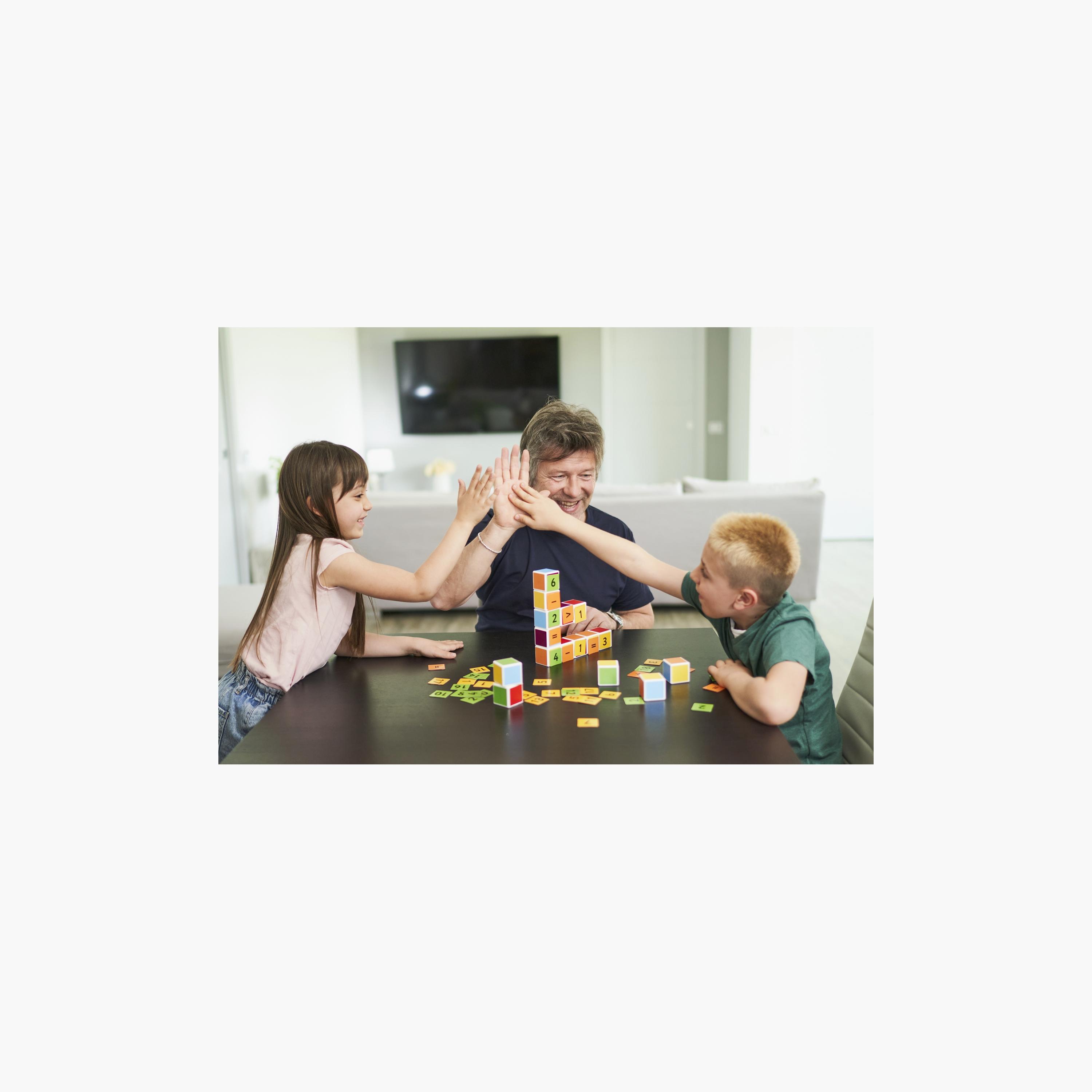 مجموعة مكعبات ماجيكيوب من جيوماج، 55 قطعة، مع مشابك لألعاب ستيم-toys-buildingblocks-magnetictoys-image-4