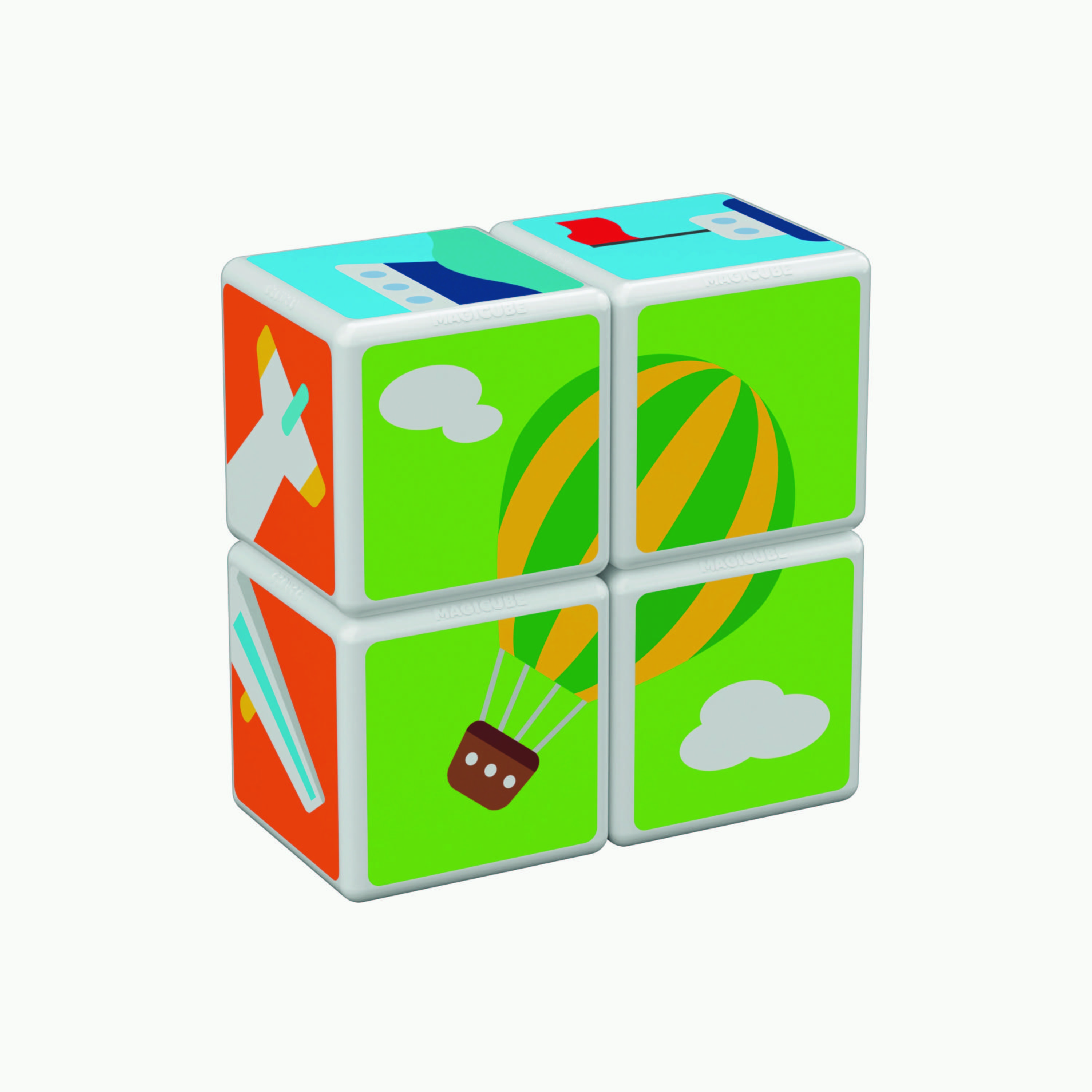 Geomag 7-Piece Magicube Printed Transport + Cards STEM Toys-toys-buildingblocks-magnetictoys-image-3