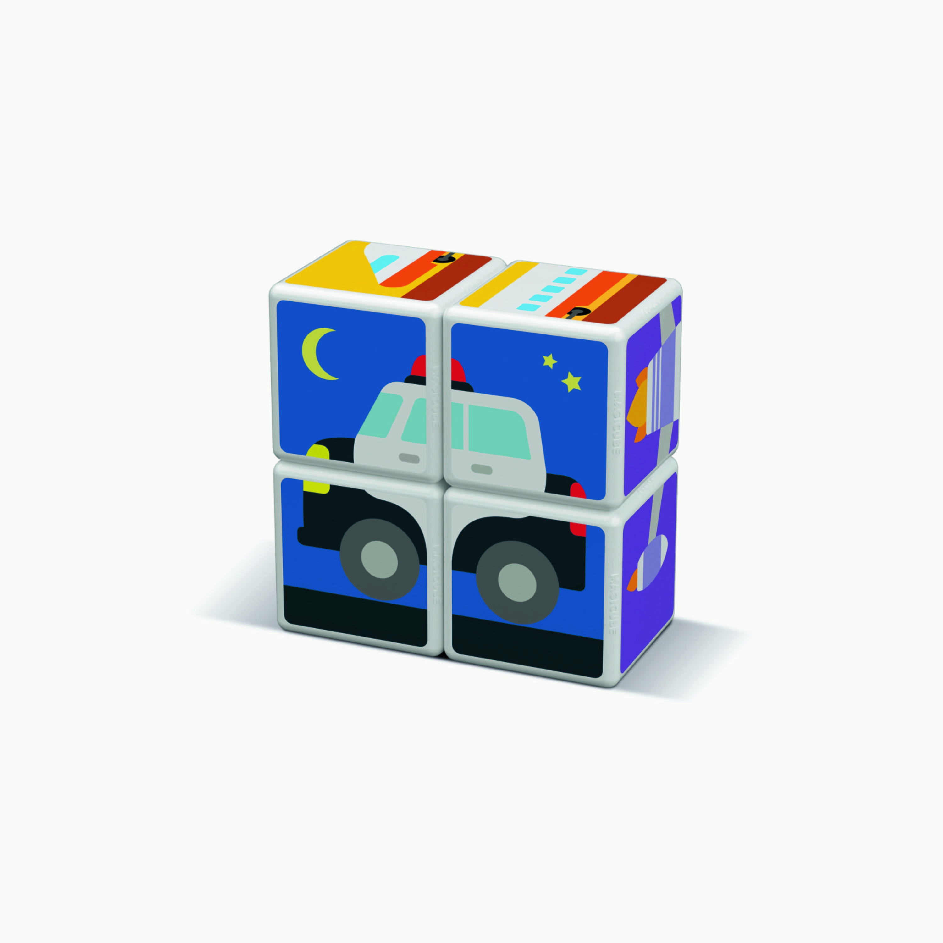 Geomag 7-Piece Magicube Printed Transport + Cards STEM Toys-toys-buildingblocks-magnetictoys-image-5