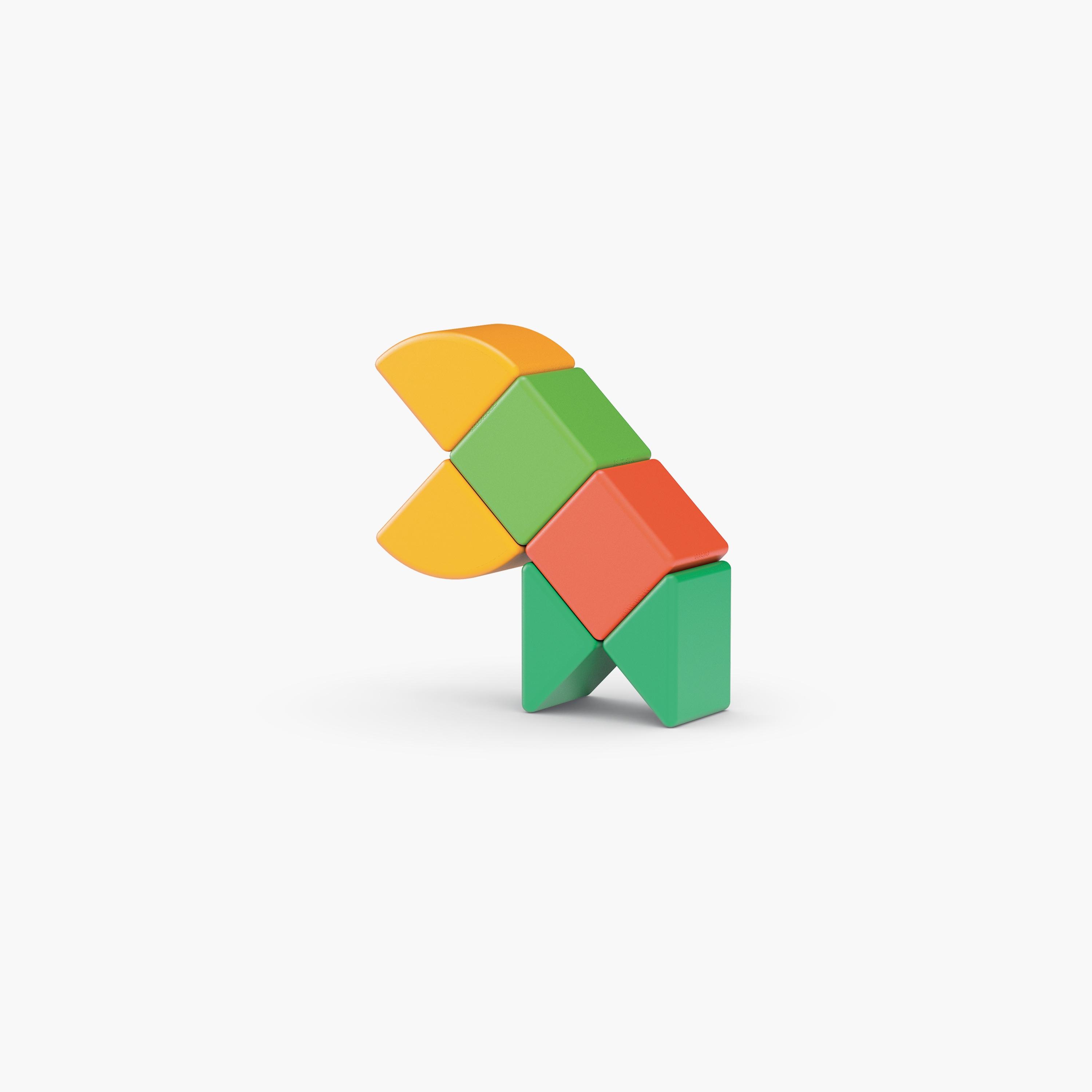 Geomag 6-Piece Magicube 3 Shapes Recycled STEM Toy Starter Set-toys-buildingblocks-magnetictoys-image-4