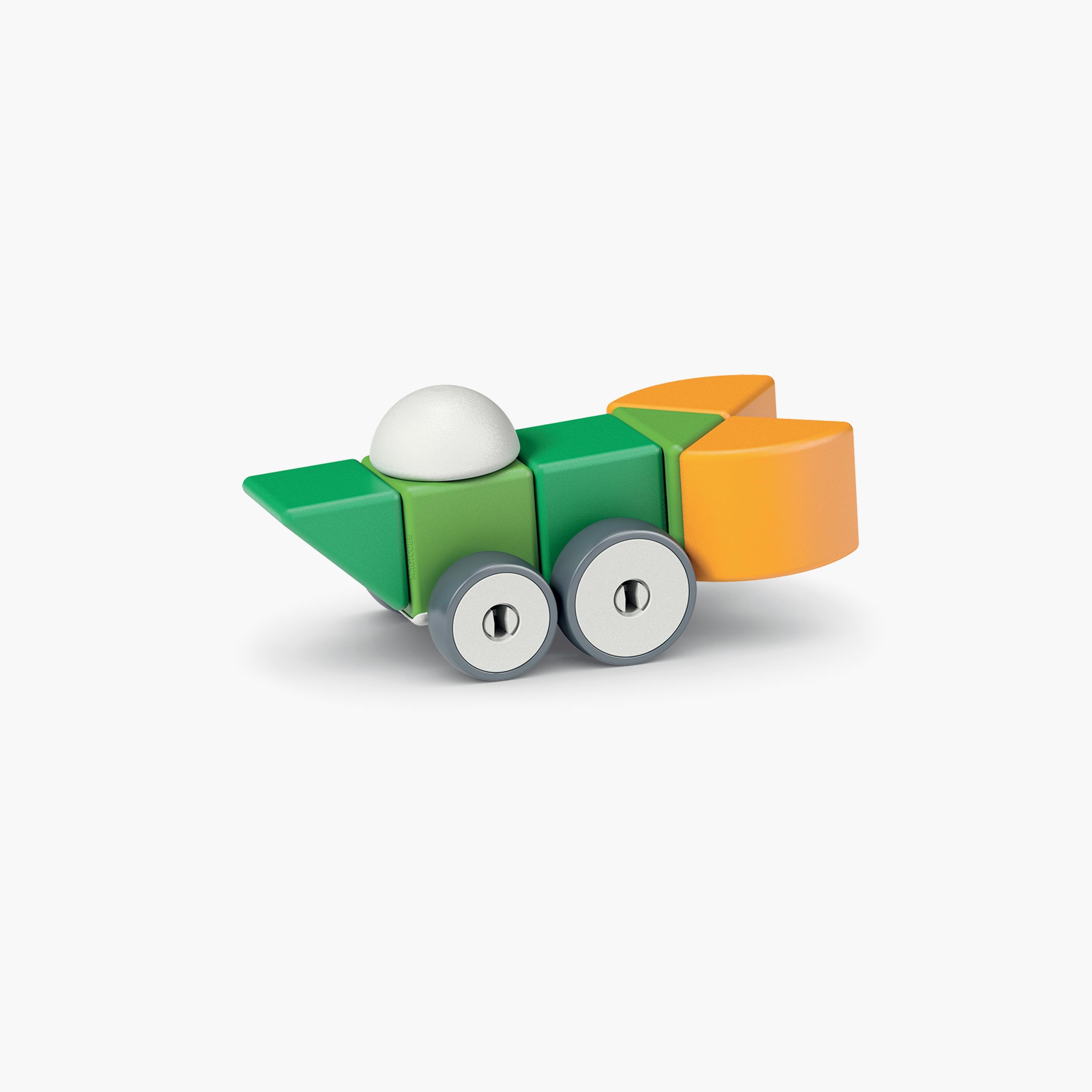 مجموعة جيوماج ماجيكيوب، 13 قطعة، عجلات معاد تدويرها، 4 أشكال، ألعاب ستيم-toys-buildingblocks-magnetictoys-image-3