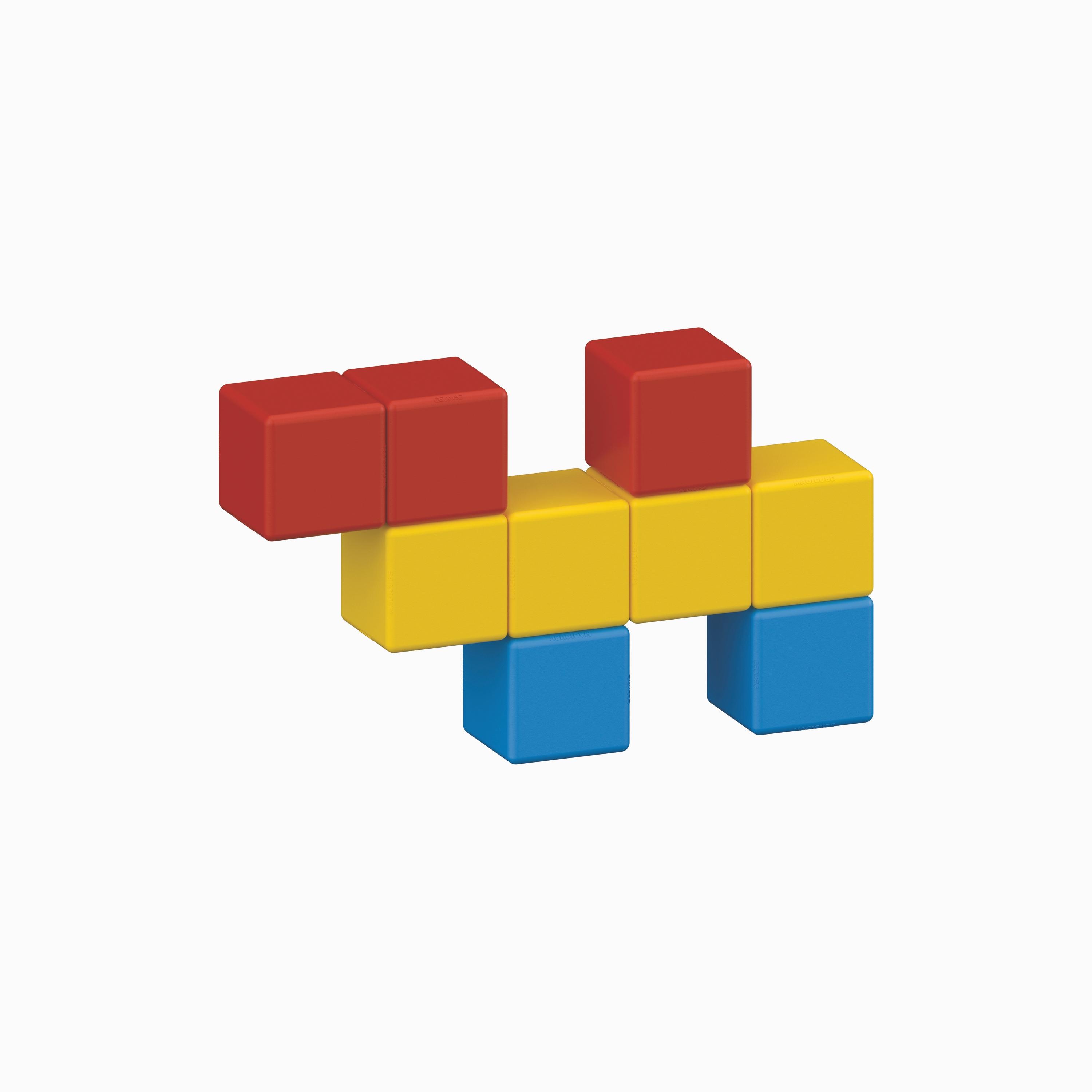 Geomag 55-Piece Magicube Math Building Recycled Clips STEM Toys-toys-buildingblocks-magnetictoys-image-3