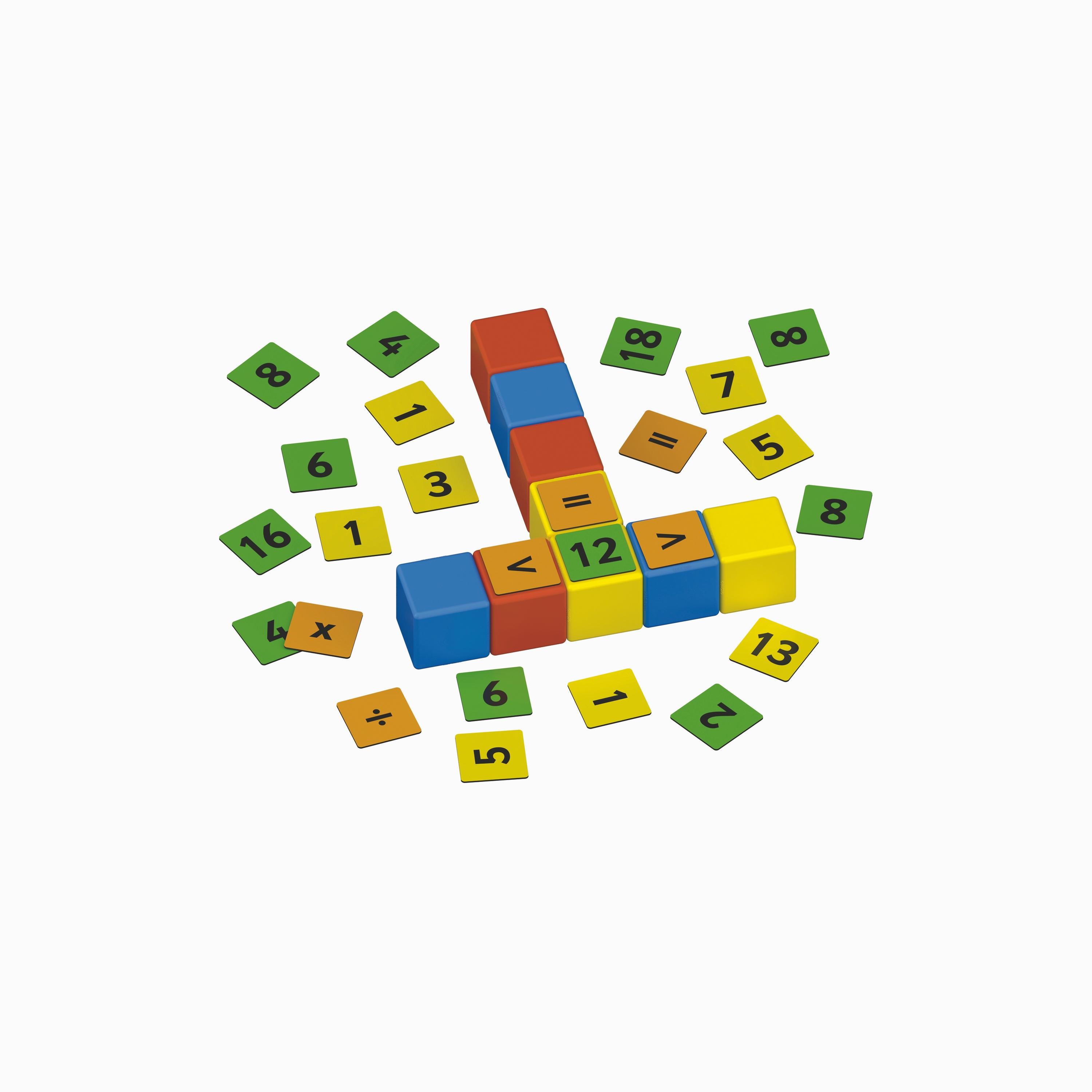 Geomag 61-Piece Magicube Math Building Recycled Clips STEM Toys-toys-buildingblocks-magnetictoys-image-1